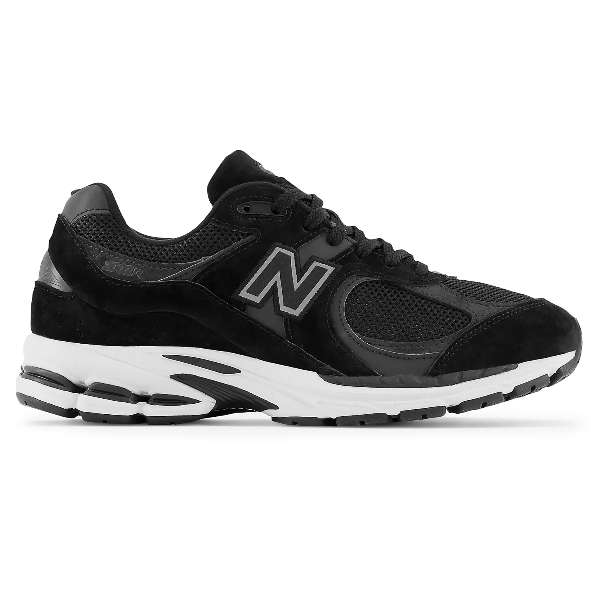 Side View of New Balance 2002R Black Gunmetal M2002RBK