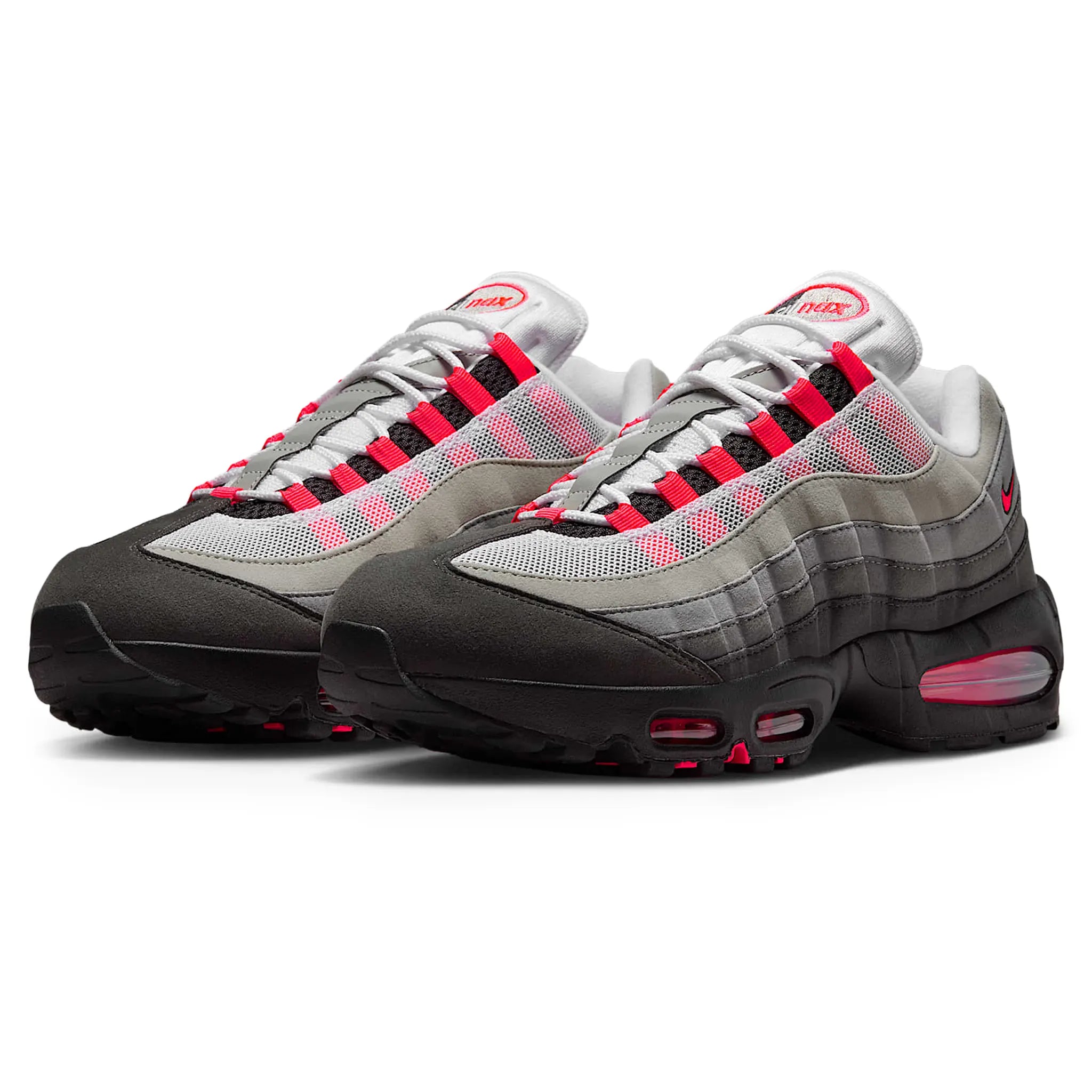 Front Side View of Nike Air Max 95 Solar Red (2025) IM7410-001