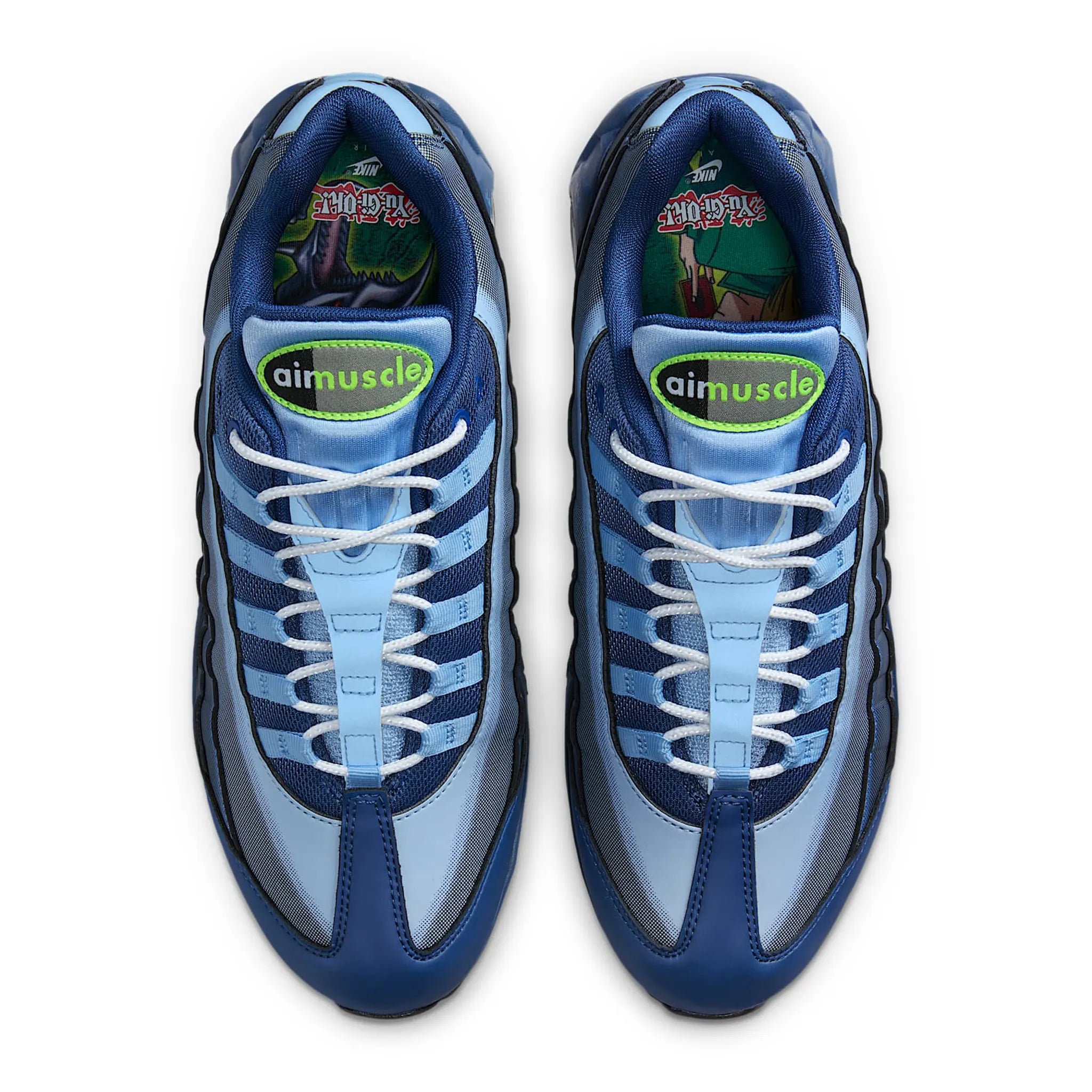 Upper View of Nike Air Max Muscle 95 x Yu-Gi-Oh! 