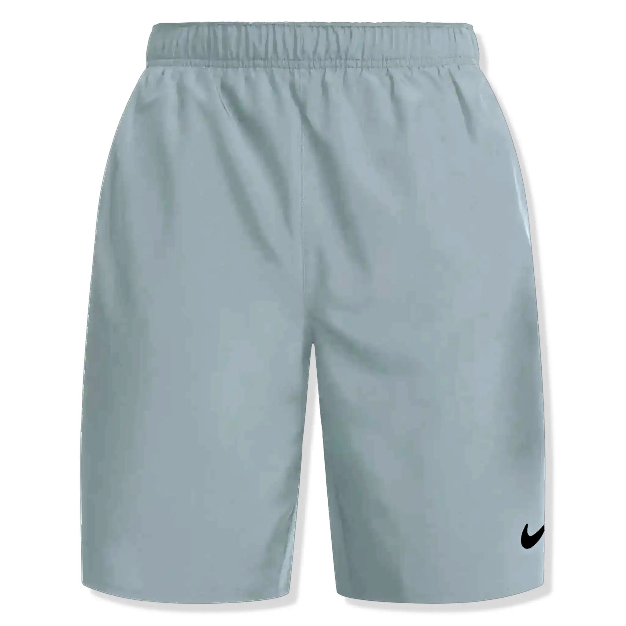 Front view of Nike Dri-FIT Grey Training Shorts DM6618-084