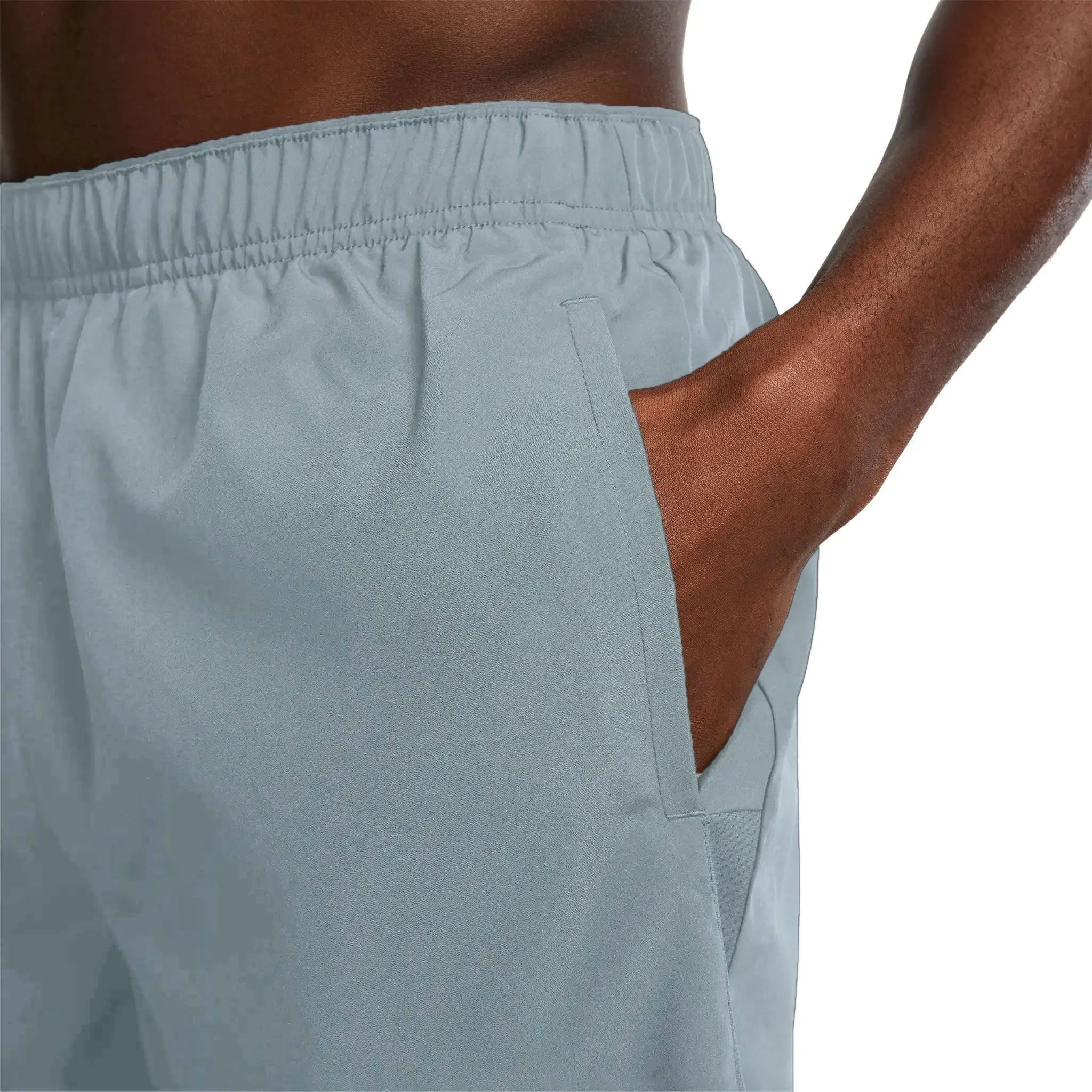 Pocket view of Nike Dri-FIT Grey Training Shorts DM6618-084