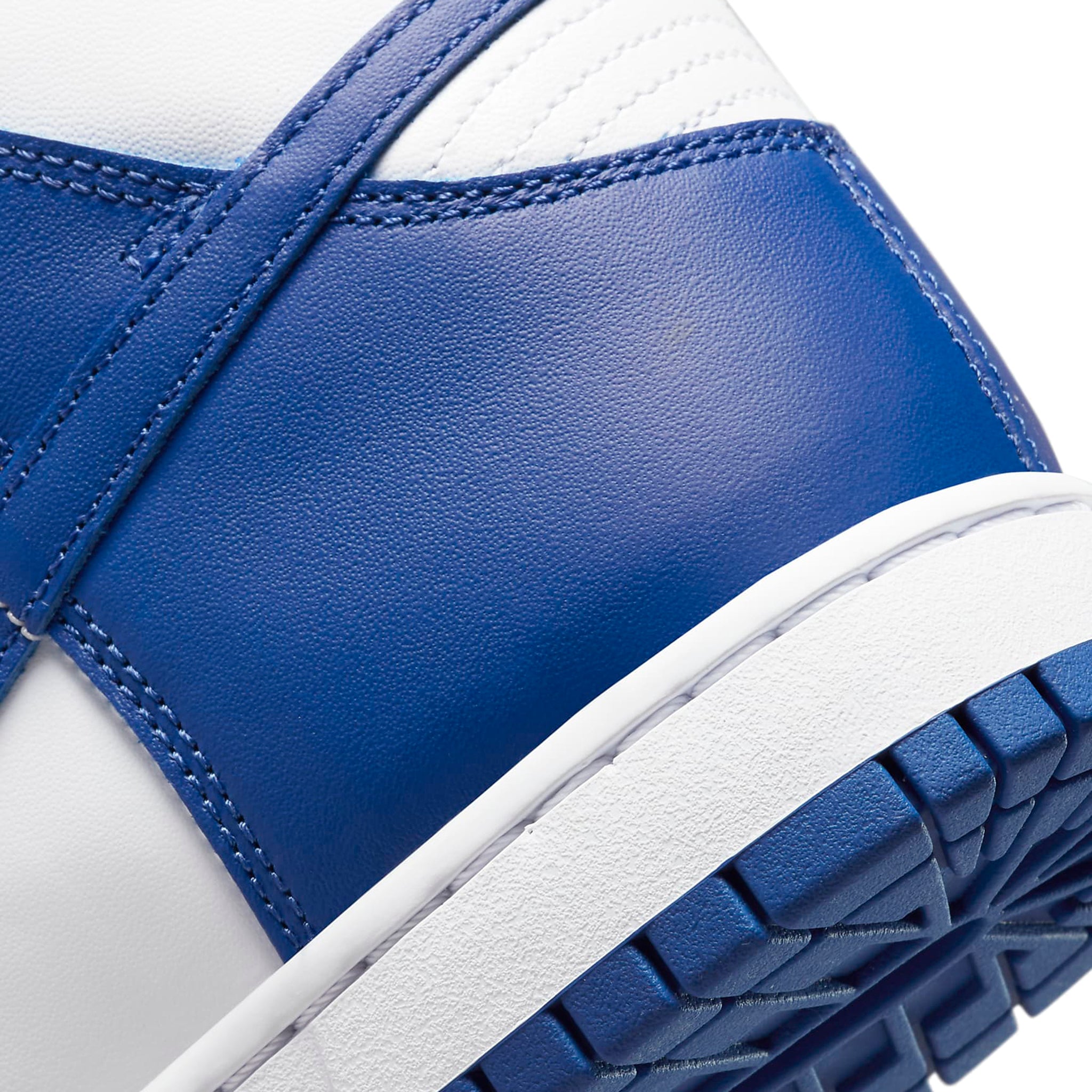 Back view of Nike Dunk High Game Royal Sneaker DD1399-102