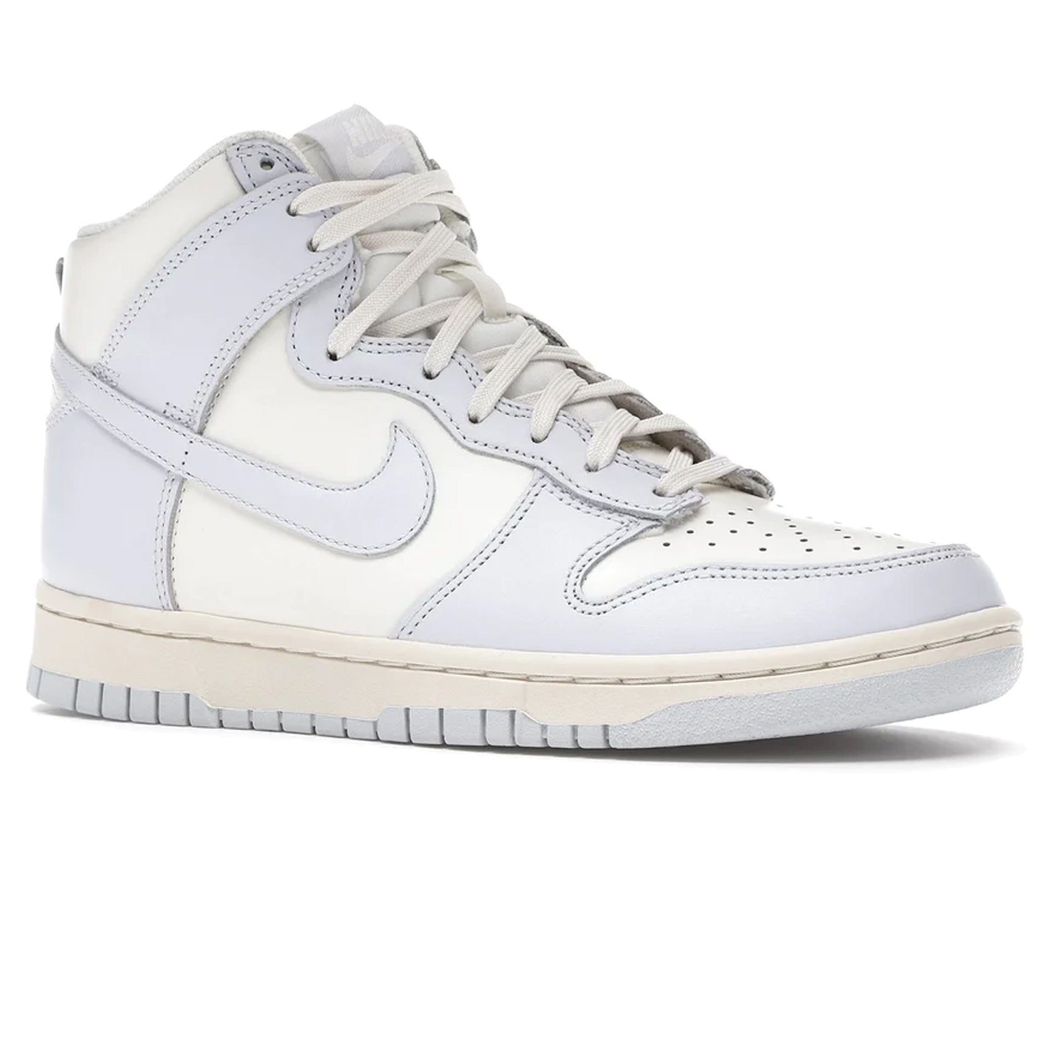 Front view of Nike Dunk High Sail Football Grey (W) DD1869-102