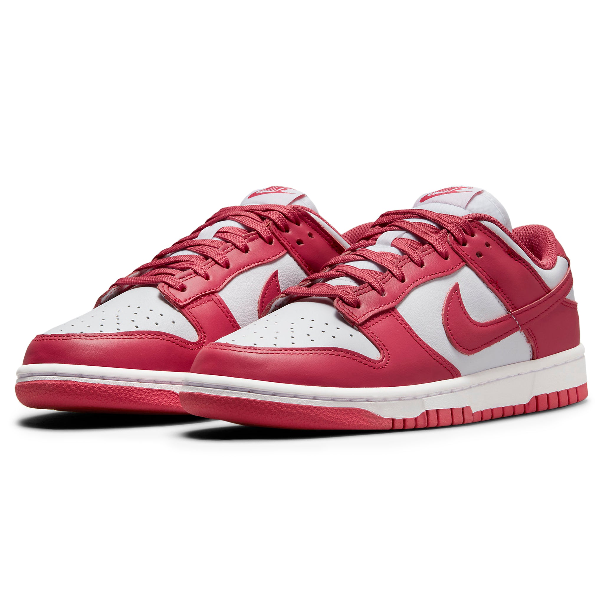 Front side view of Nike Dunk Low Archeo Pink (W) DD1503-111