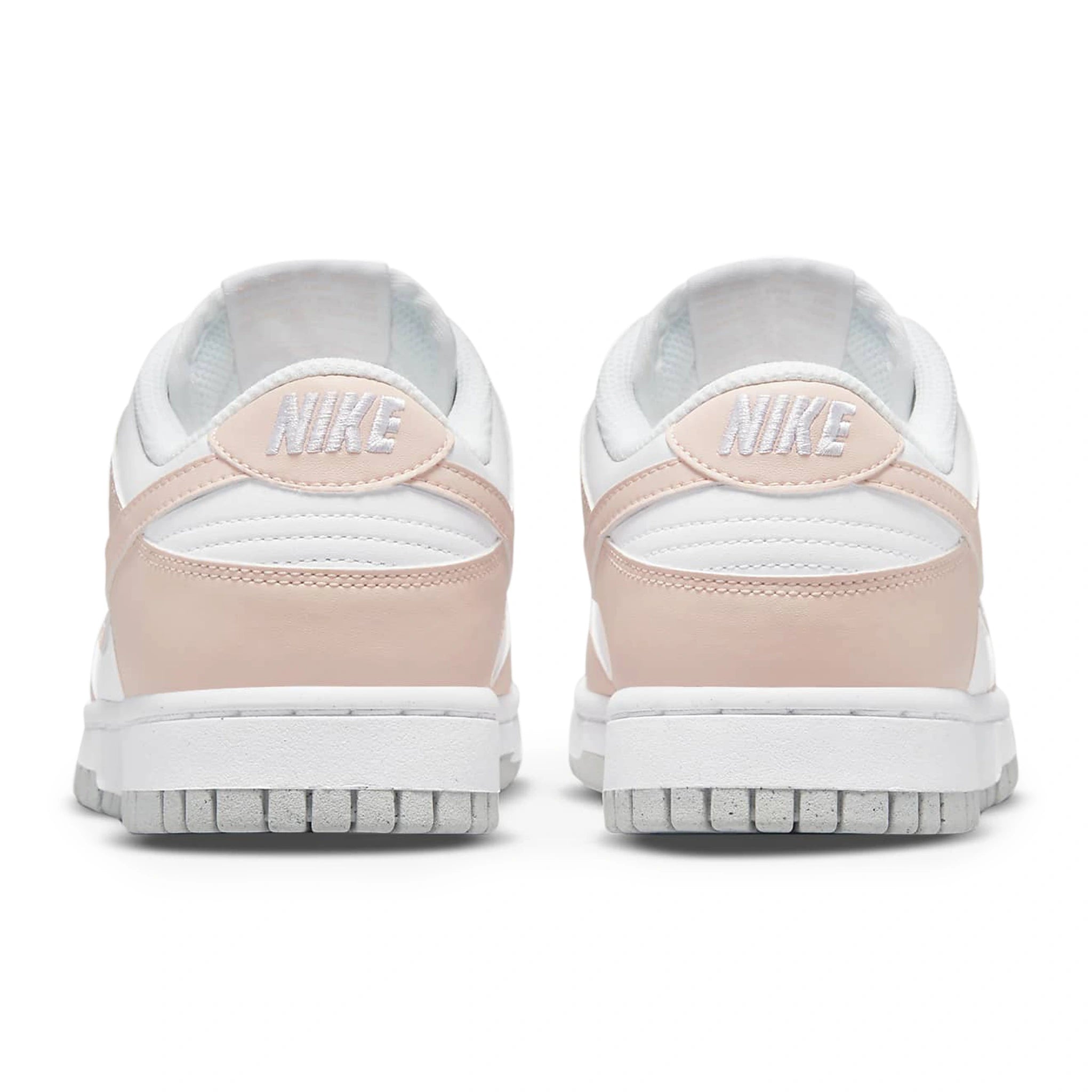 Back view of Nike Dunk Low Move To Zero Pale Coral (W) DD1873-100