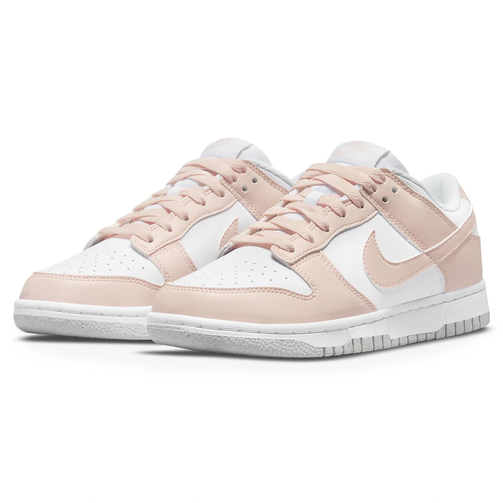 Front side view of Nike Dunk Low Move To Zero Pale Coral (W) DD1873-100
