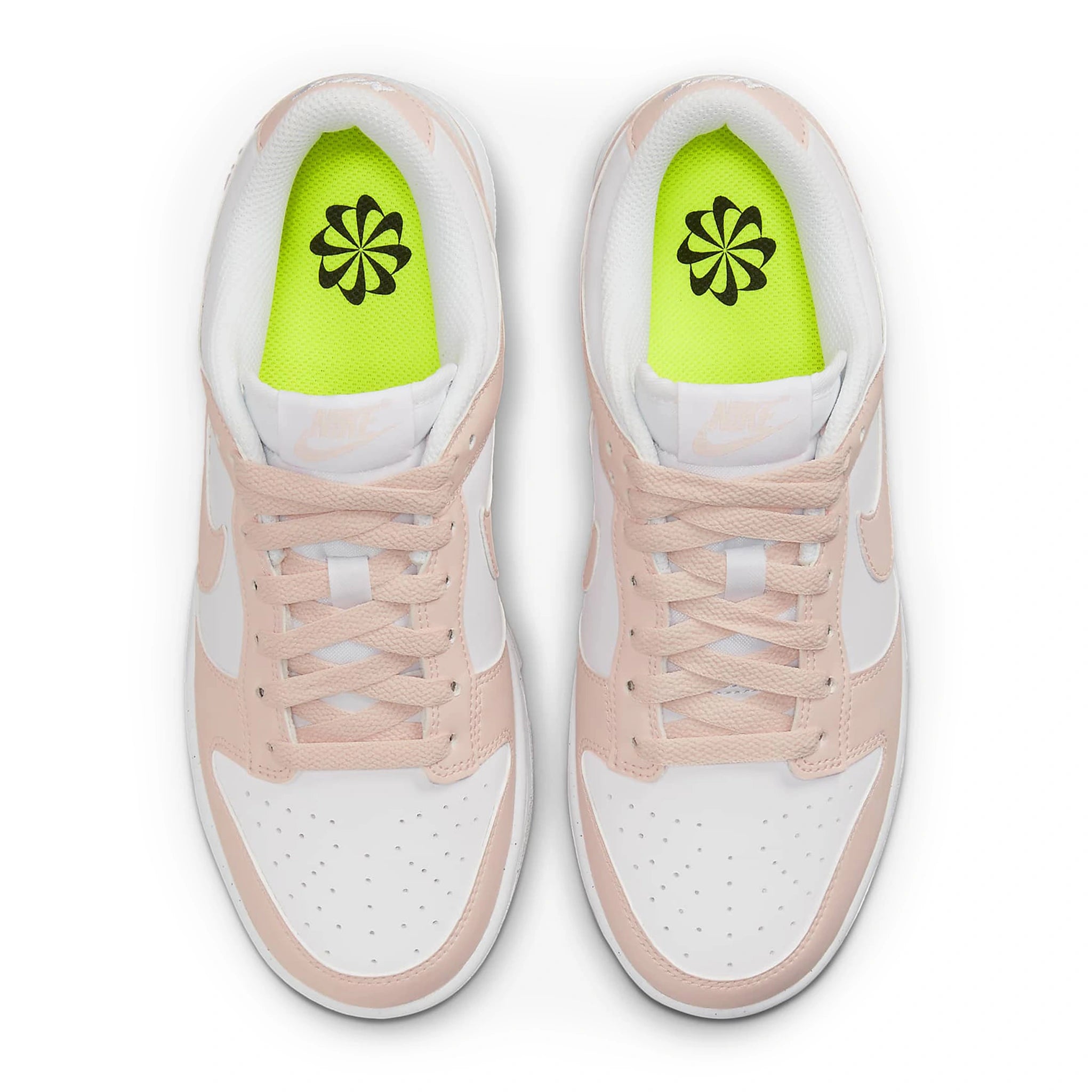 Top view of Nike Dunk Low Move To Zero Pale Coral (W) DD1873-100