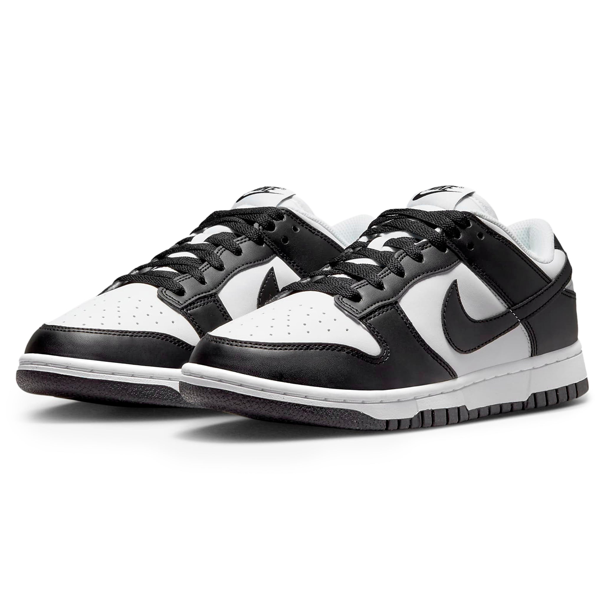 Front side view of Nike Dunk Low Next Nature Panda (W) DD1873-102