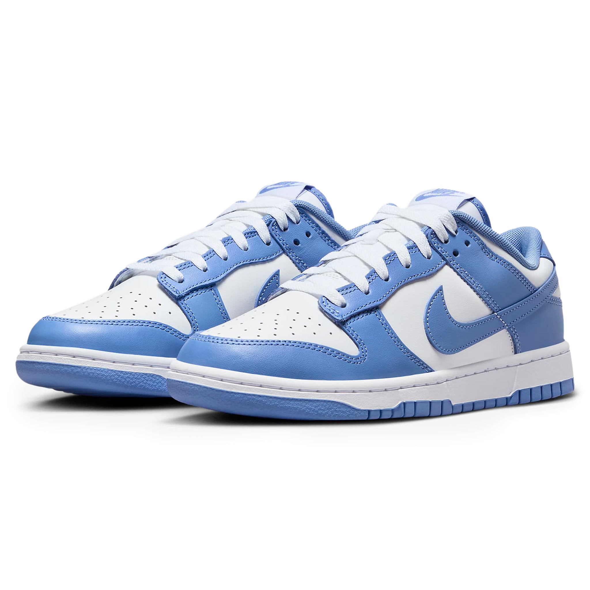 Front side view of Nike Dunk Low Polar Blue DV0833-400