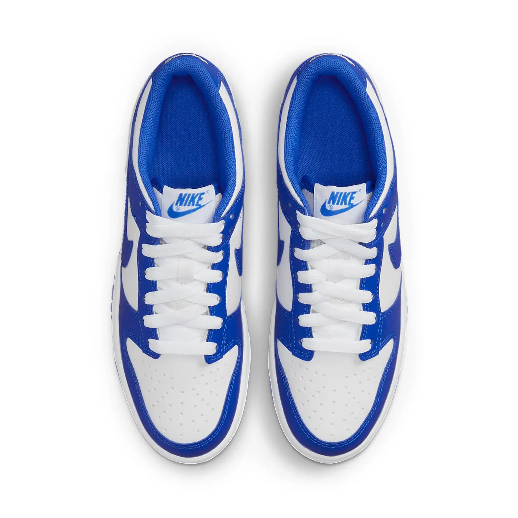 Top view of Nike Dunk Low Racer Blue (GS) DV7067-400