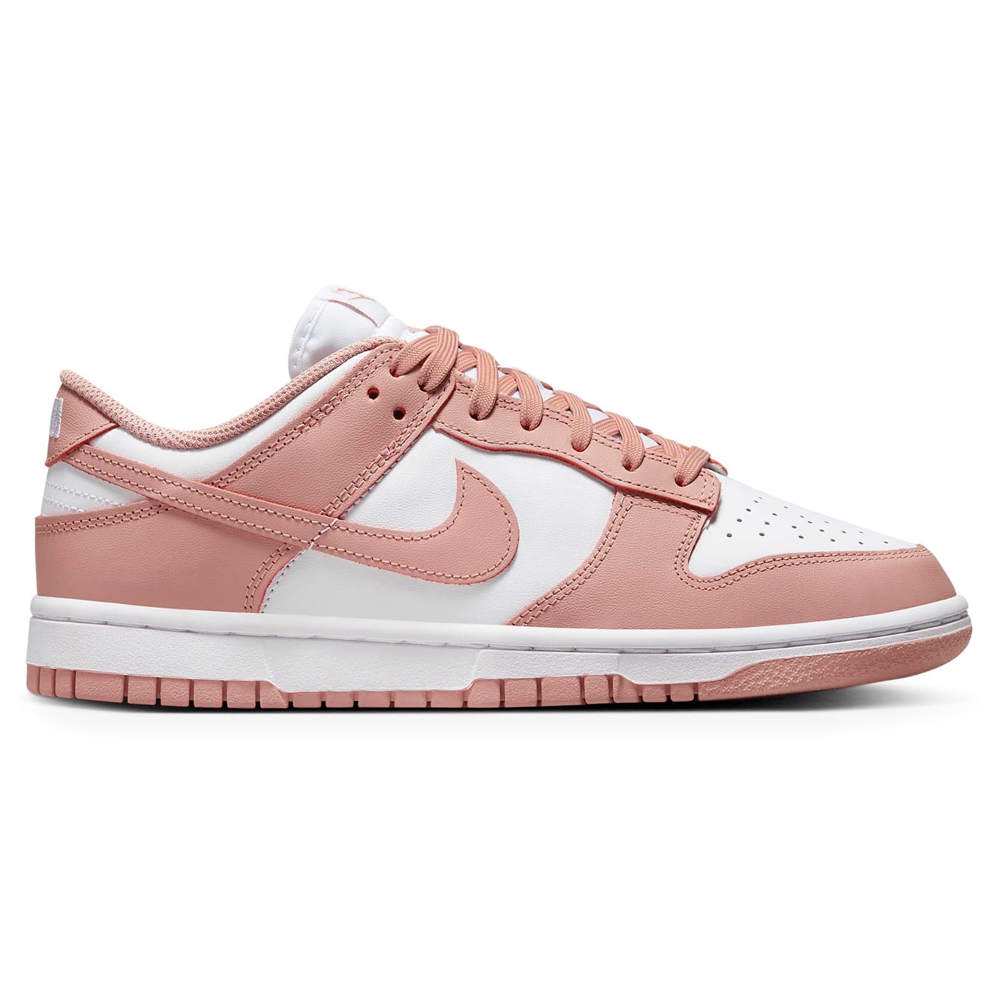 Side view of Nike Dunk Low Rose Whisper (W) DD1503-118