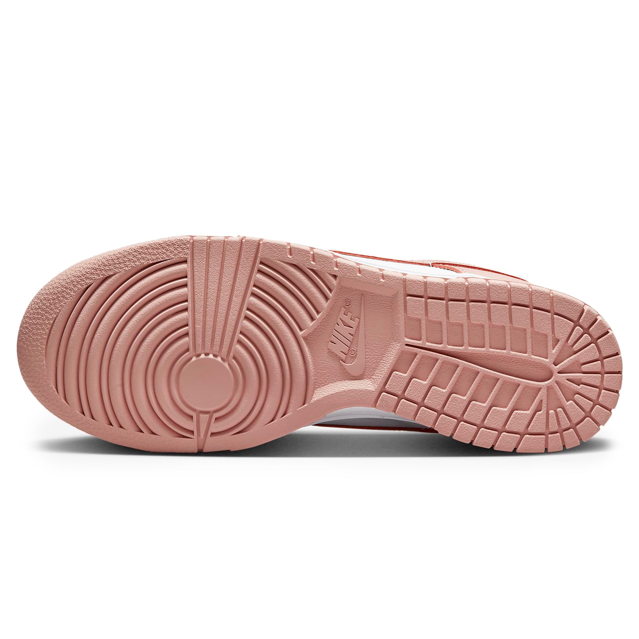 Sole view of Nike Dunk Low Rose Whisper (W) DD1503-118