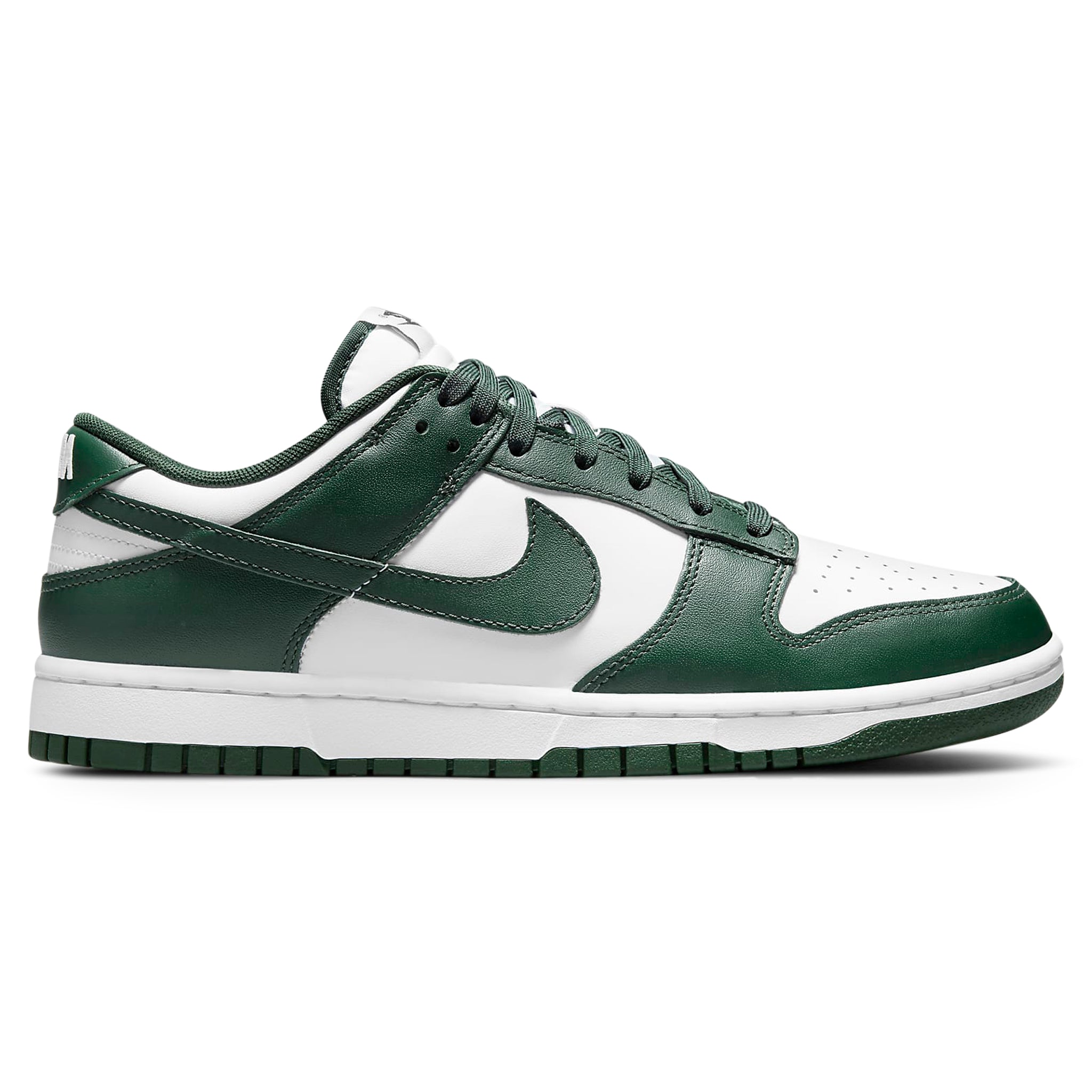 Side view of Nike Dunk Low Spartan Green (2021) DD1391-101