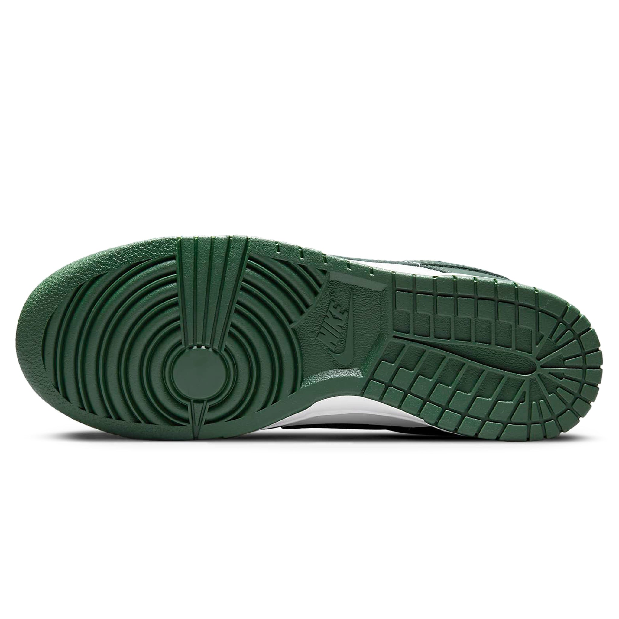 Sole view of Nike Dunk Low Spartan Green (2021) DD1391-101