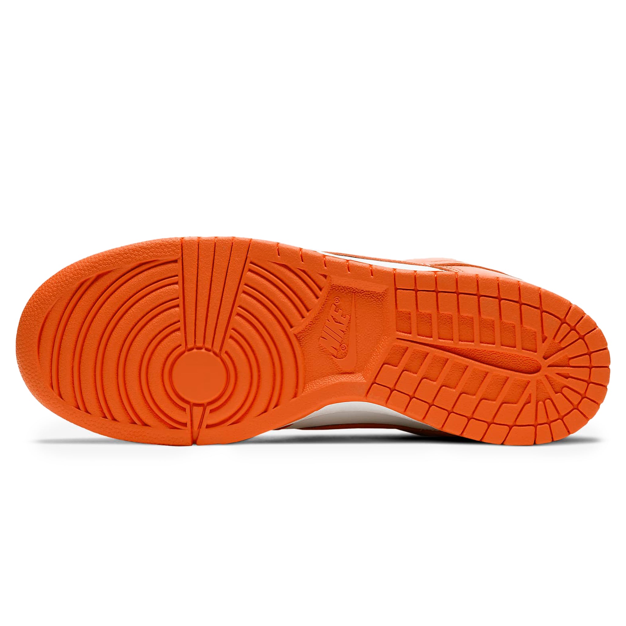 Sole view of Nike Dunk Low Syracuse (2020/2022) CU1726-101