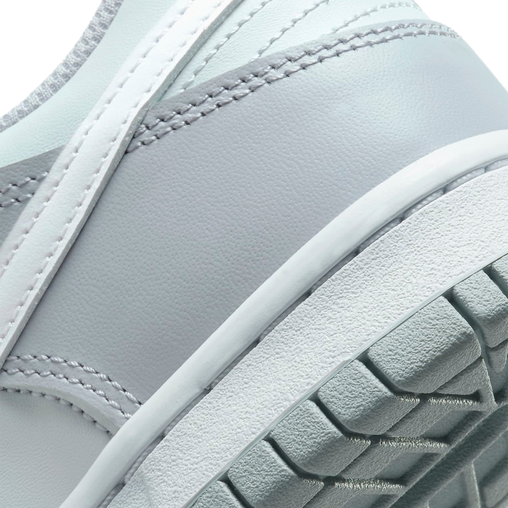 Back view of Nike Dunk Low Two Toned Grey (GS) DH9765-001