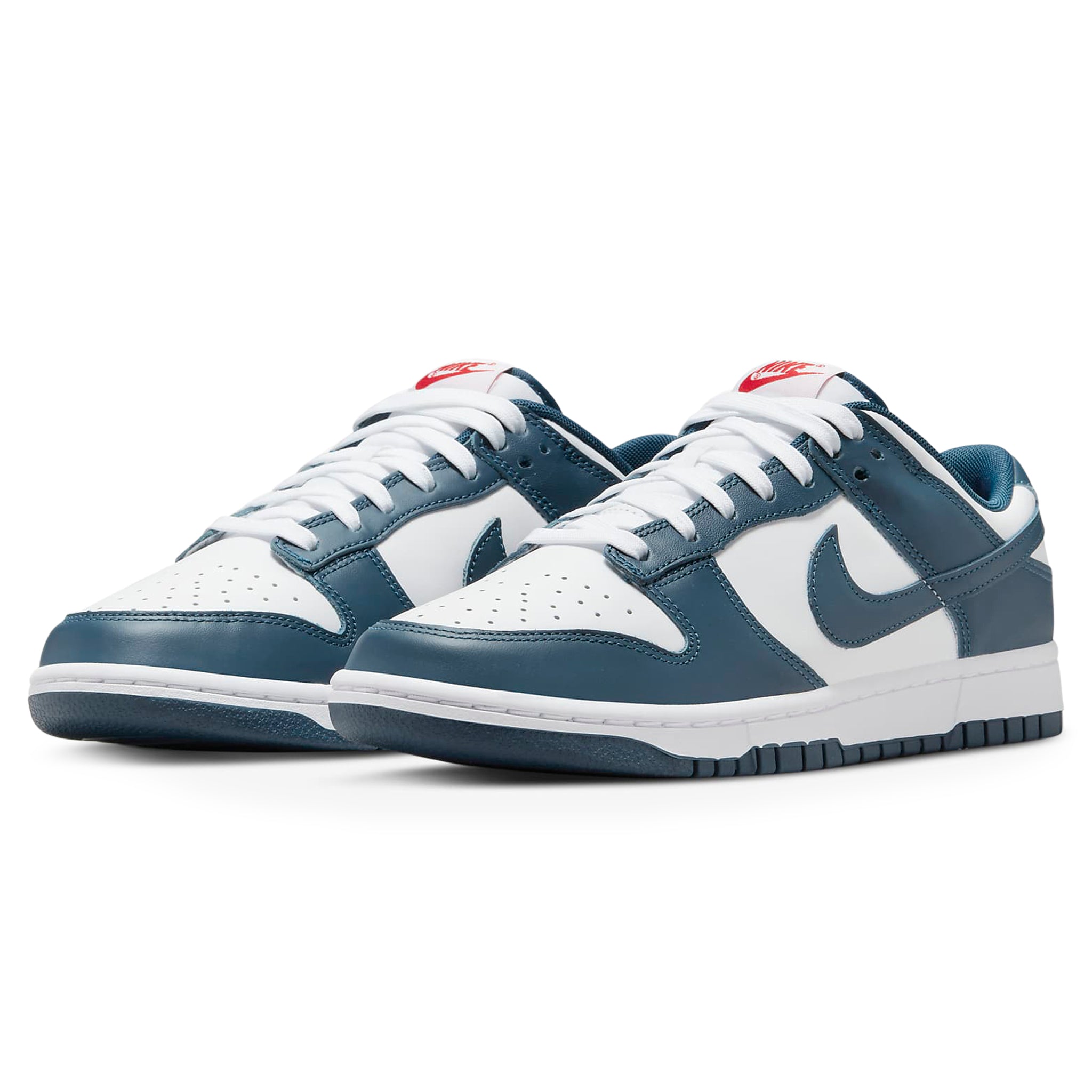 Front side view of Nike Dunk Low Valerian Blue DD1391-400