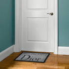 Dior Shut The Front Dior Light Grey Doormat 70x40cm
