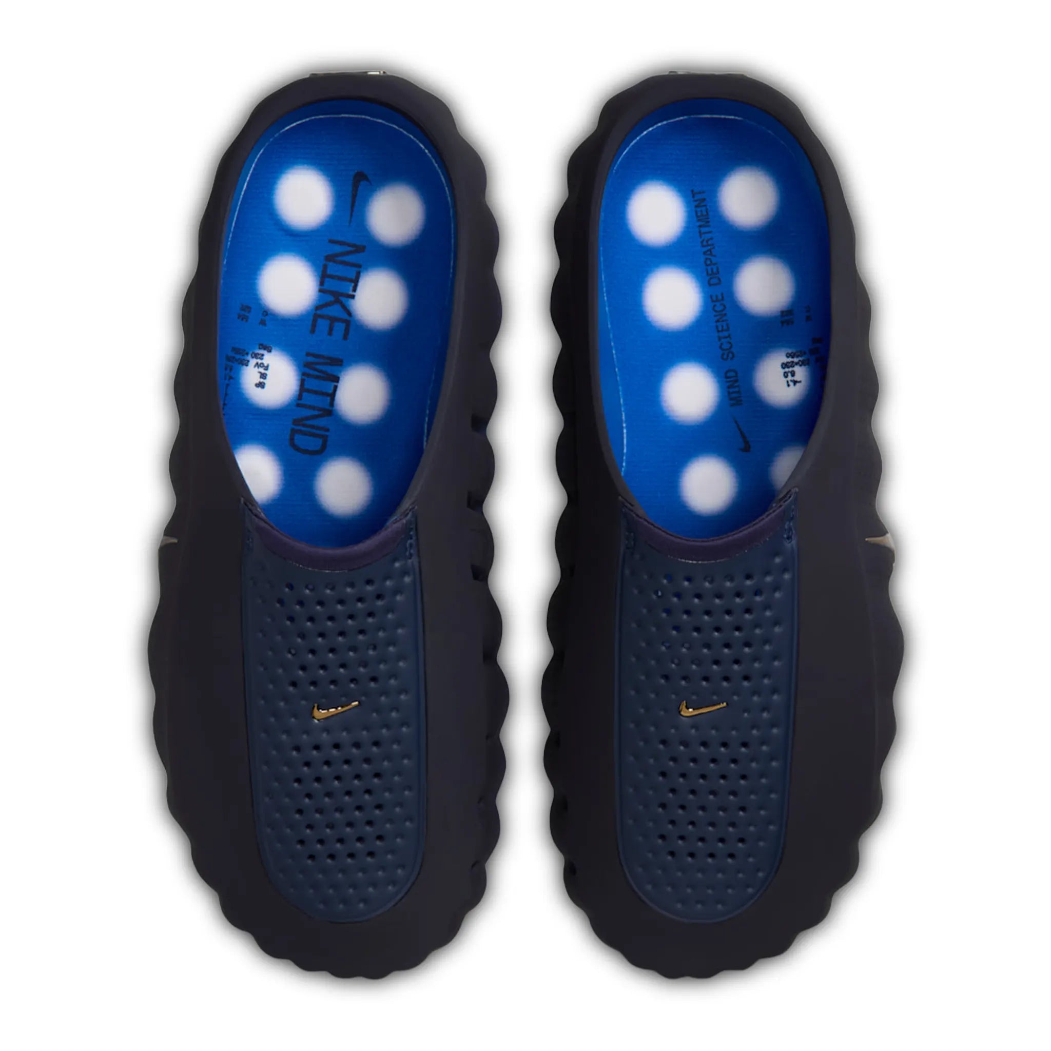 Upper View of Nike Mind 001 Pregame Blackened Blue Game Royal HQ4307-400