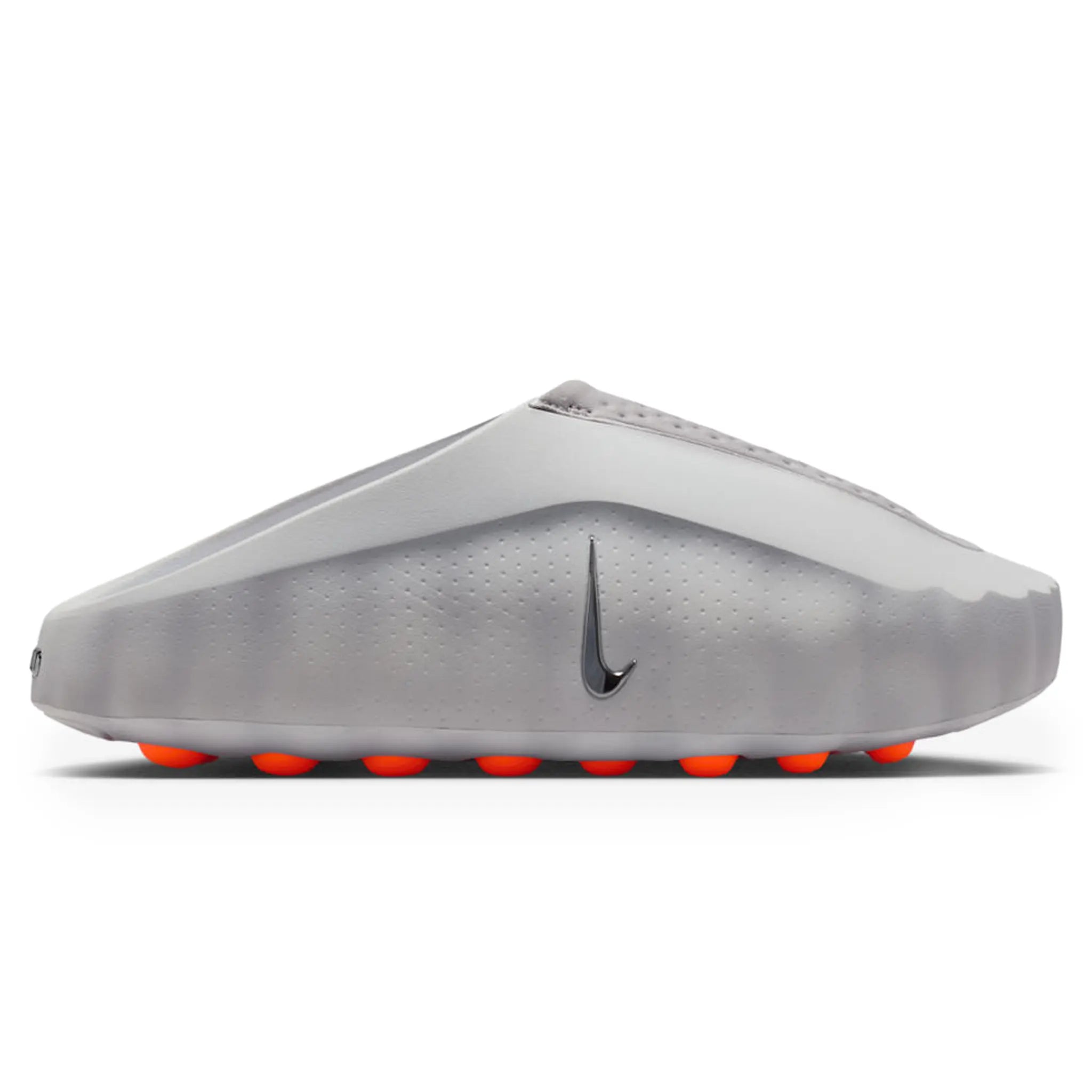 Front View of Nike Mind 001 Pregame Light Smoke Grey Mules (W) HQ4309-003