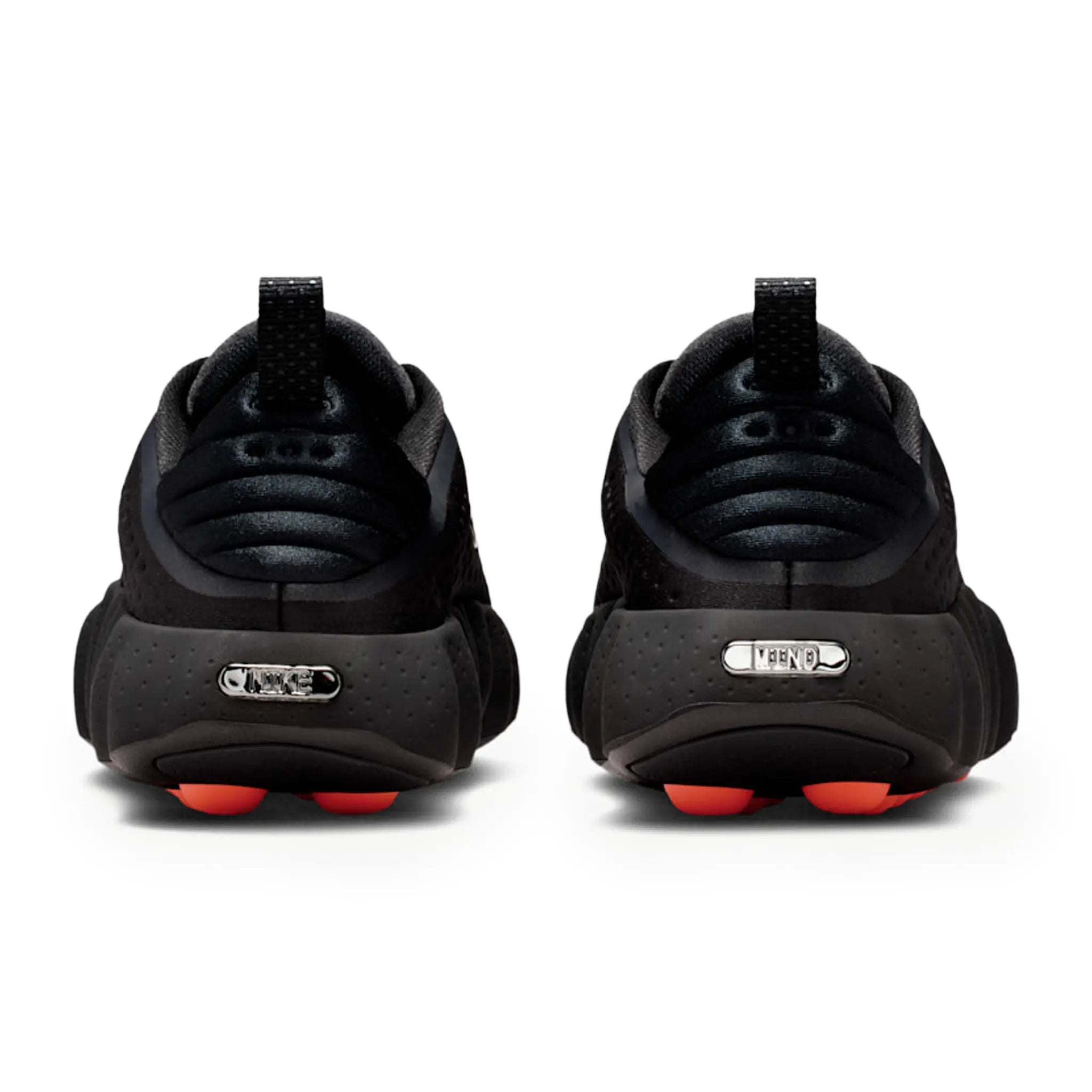 Back View of Nike Mind 002 Pregame Black Chrome HQ4308-001