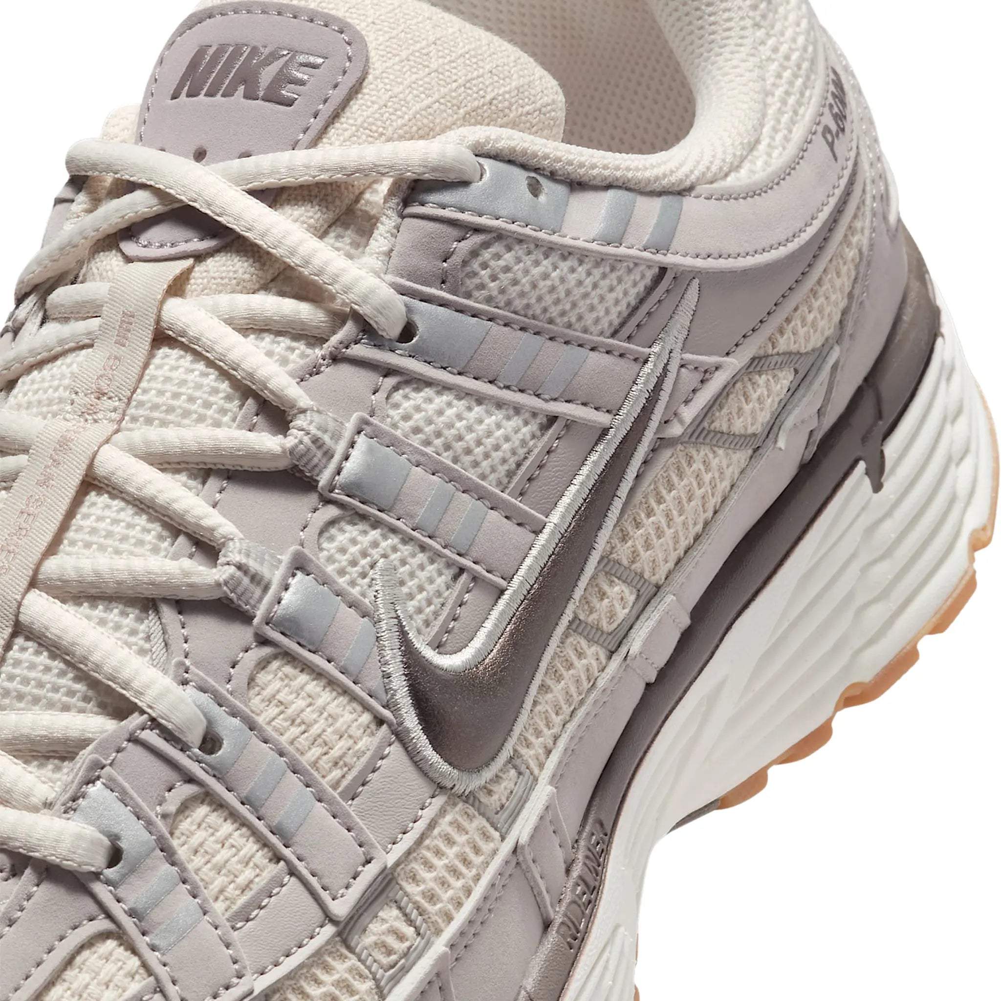 Detailed View of Nike P-6000 SE College Grey Light Orewood Brown Sail Cave Stone IB2986-002