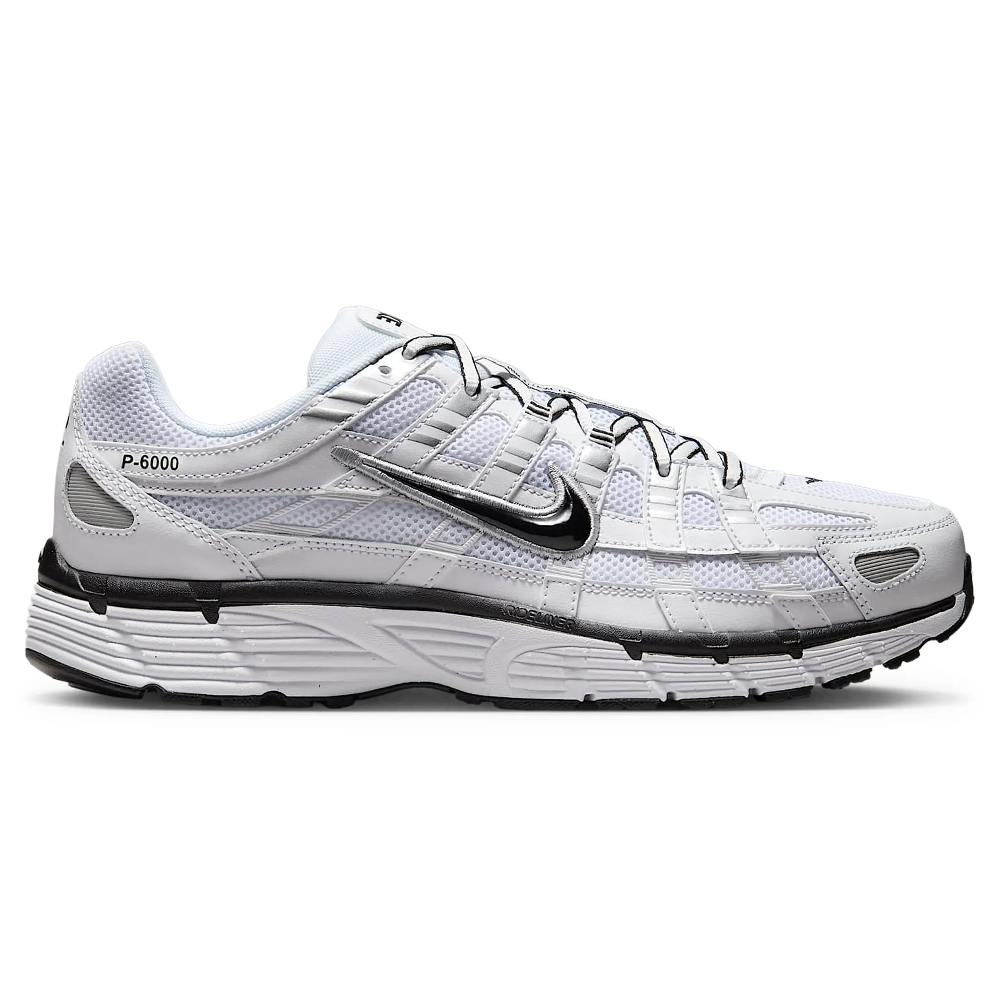 Nike P-6000 White Metallic Silver Black | CD6404-107 Nike P-6000 White Metallic Silver Black | CD6404-107