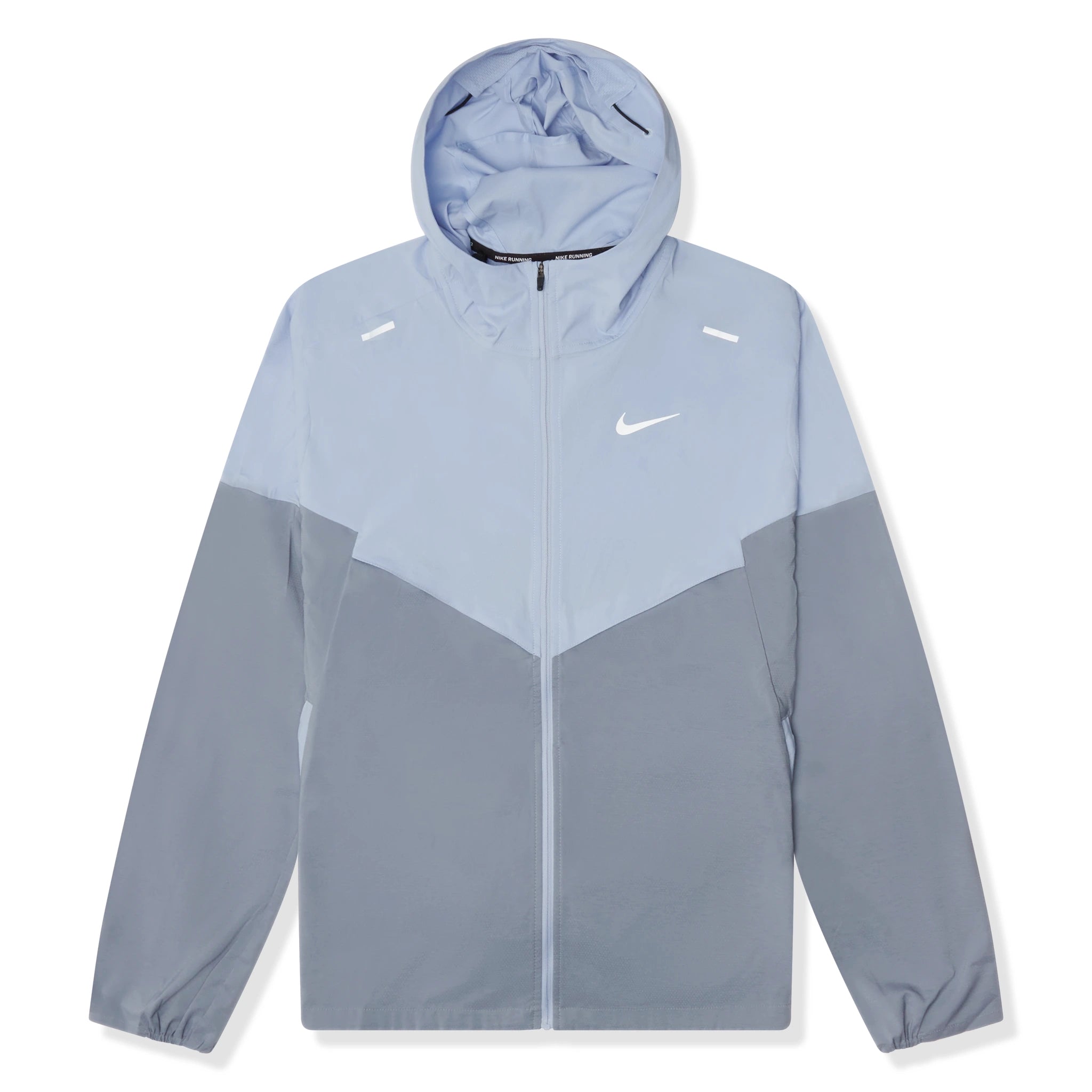 Front view of Nike Repel Packable Cobalt Blue Windrunner Jacket CZ9071-479
