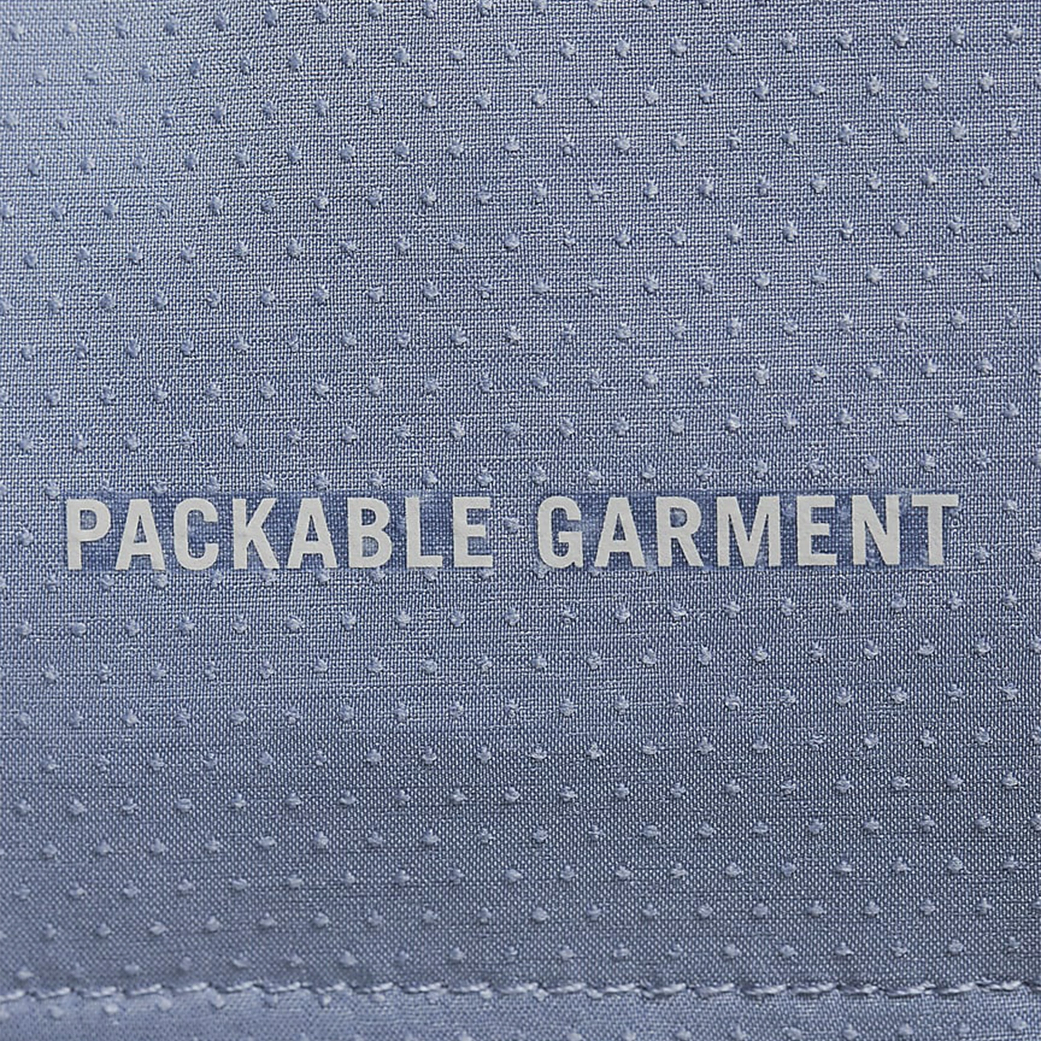 Back pocket view of Nike Repel Packable Cobalt Blue Windrunner Jacket CZ9071-479