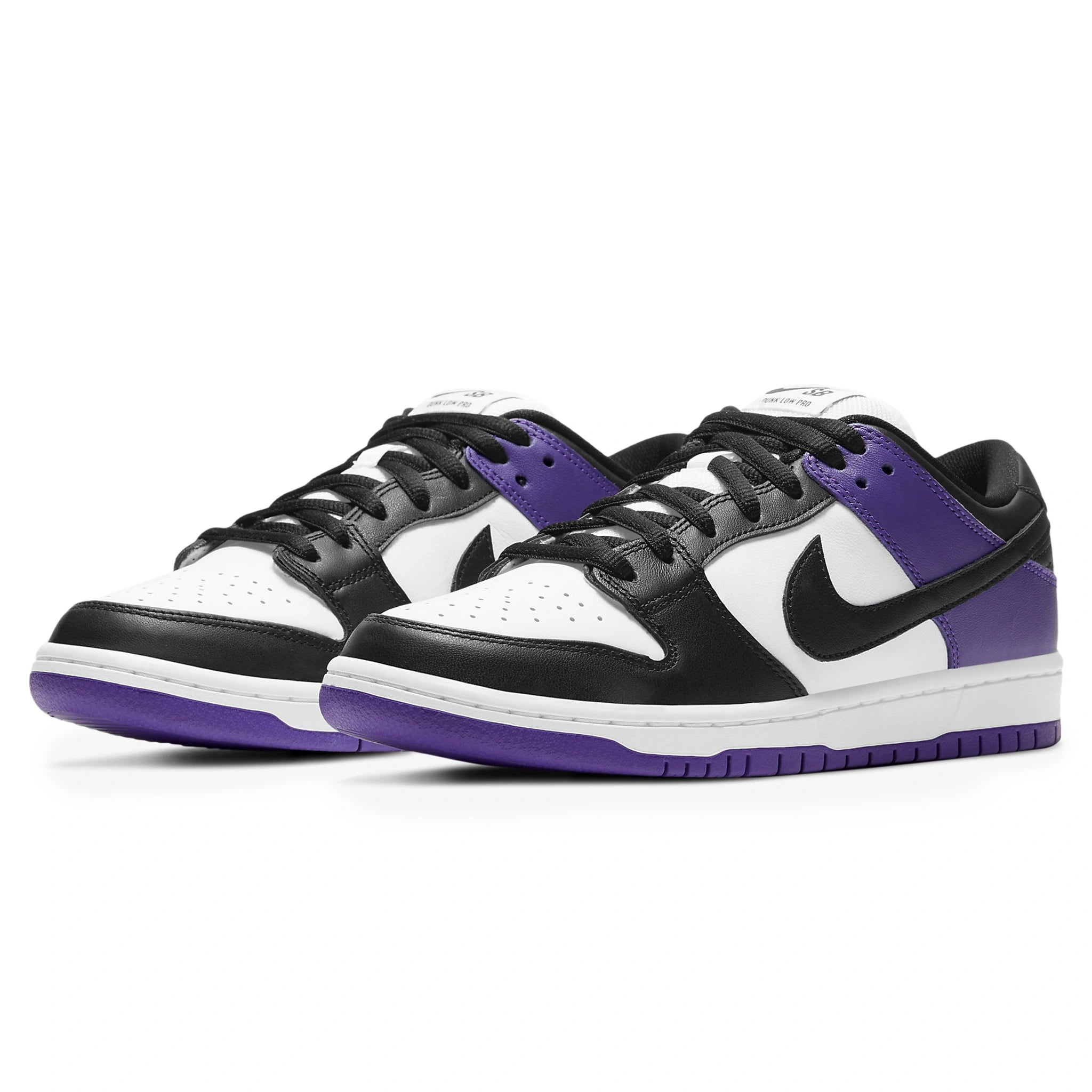 Front side view of Nike SB Dunk Low Court Purple BQ6817-500