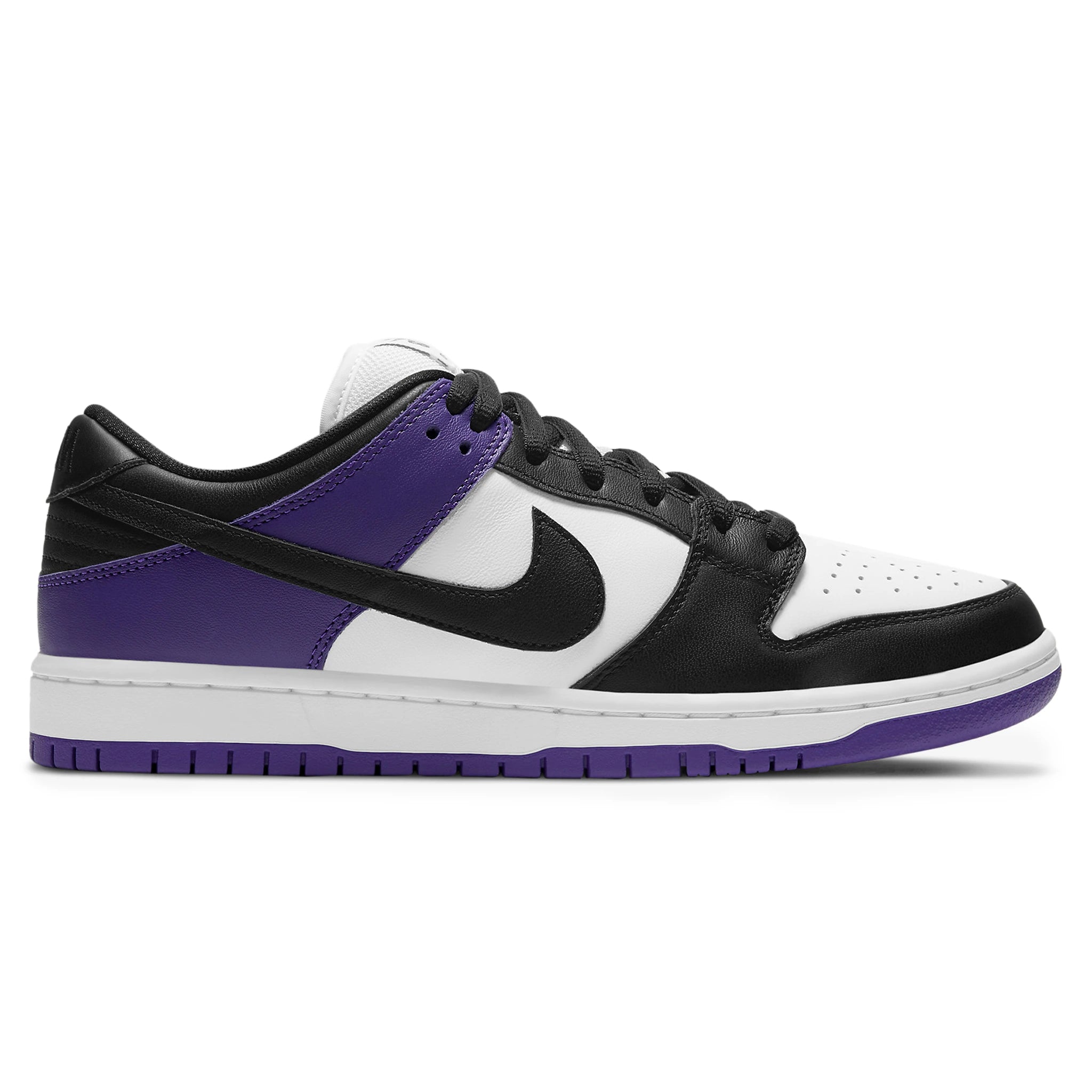 Side view of Nike SB Dunk Low Court Purple BQ6817-500