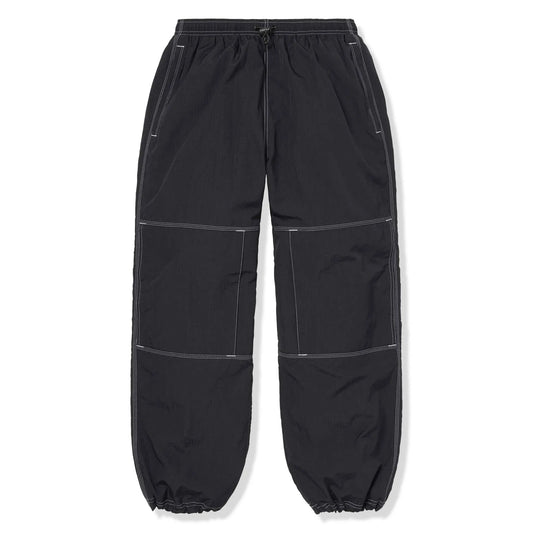 Front view of Nike Supreme Ripstop Black Track Pants