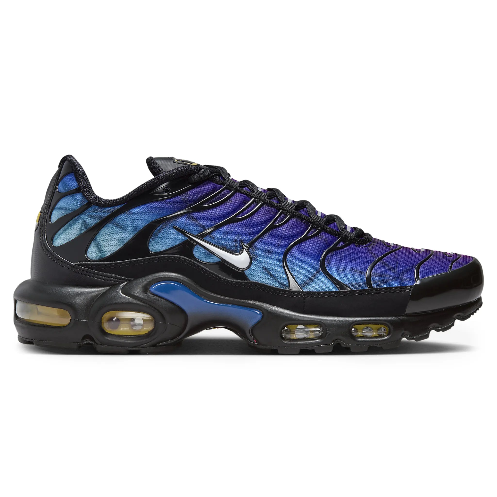 Side view of Nike TN Air Max Plus 25th Anniversary FV0393-001 front