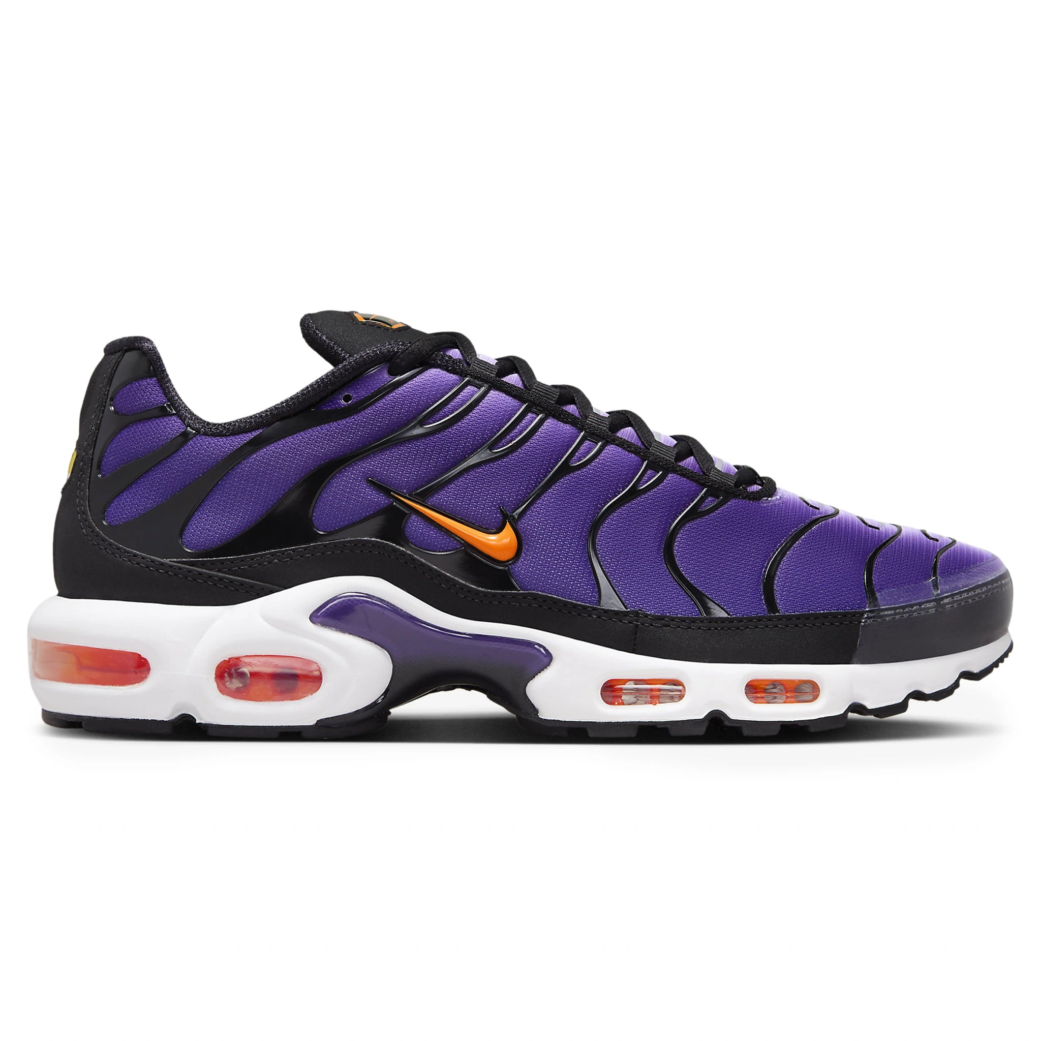 Side view of Nike TN Air Max Plus OG Voltage Purple (2024) DX0755-500