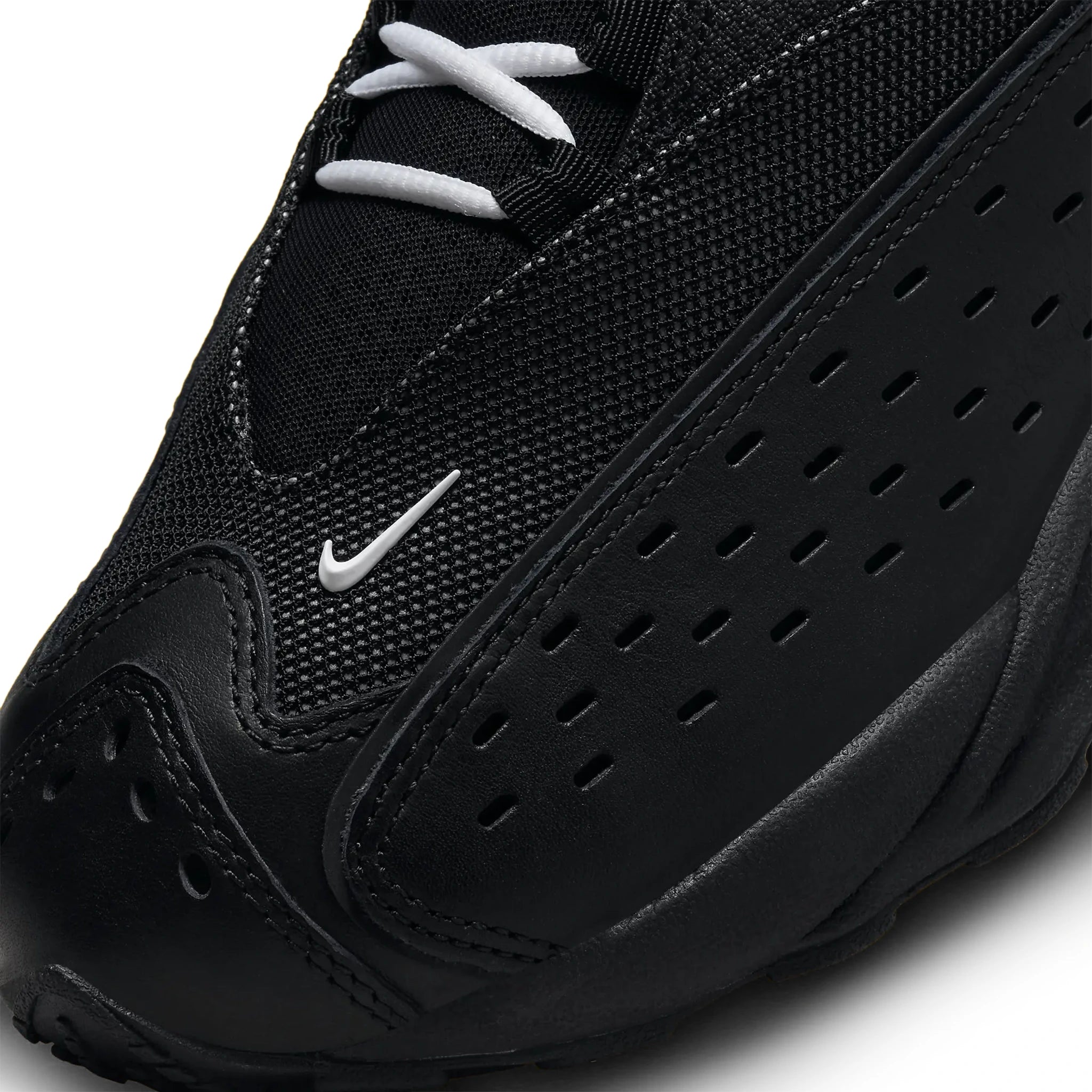 Toe box view of Nike x NOCTA Air Zoom Drive Black White