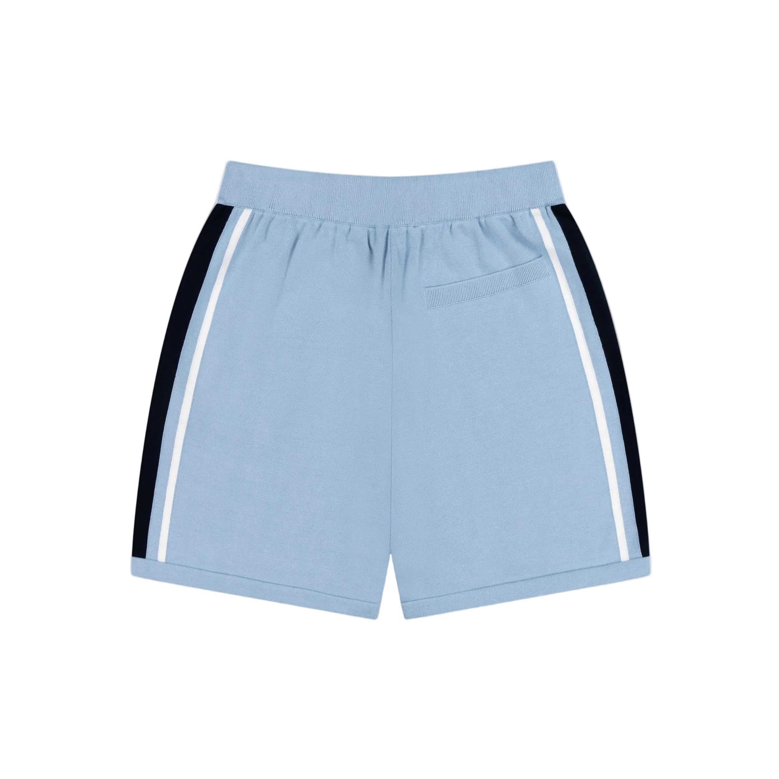 Alma De Ace Notu Knitted Blue Shorts