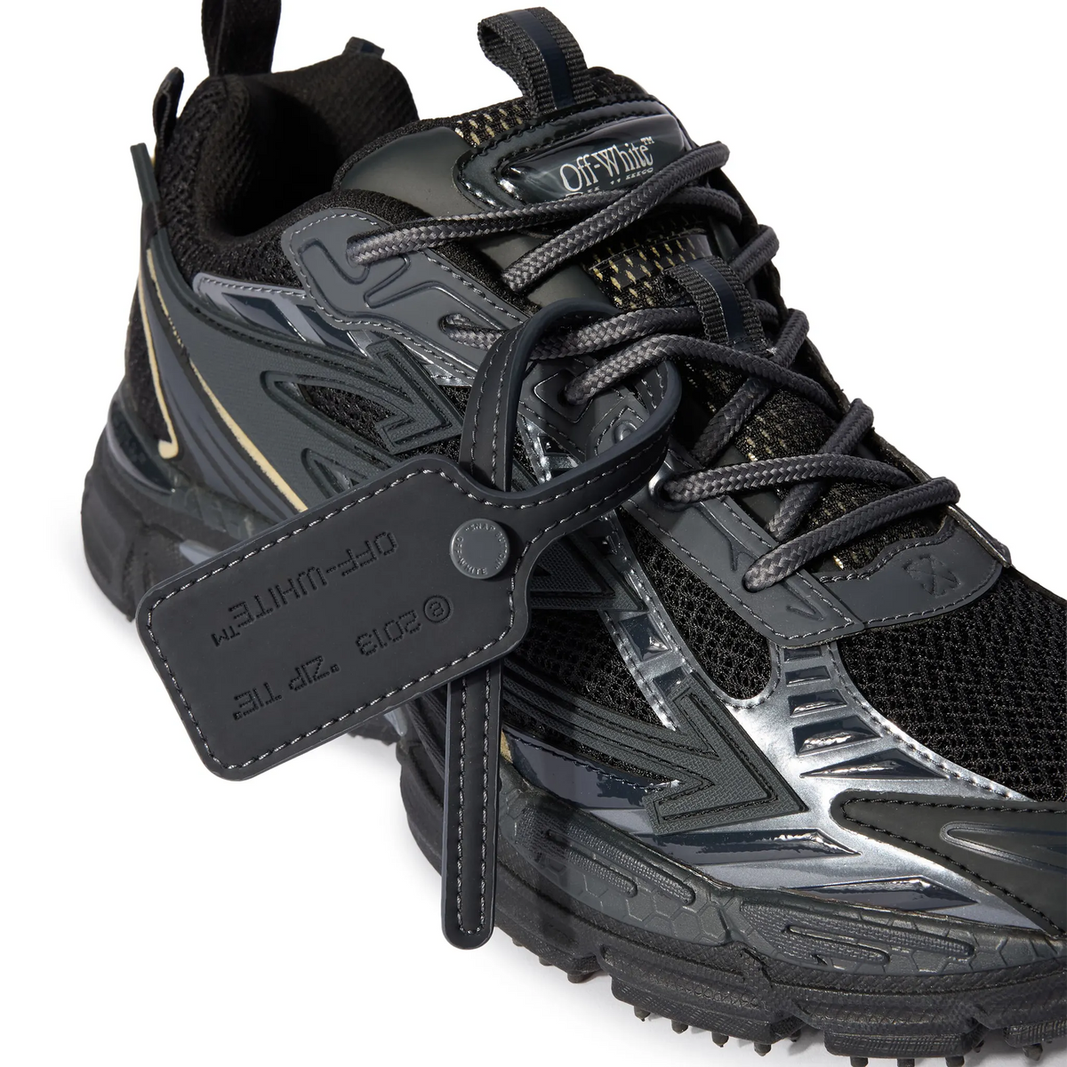 Off-White Be Right Back Black Sneaker | OMIA295C99FAB0011010