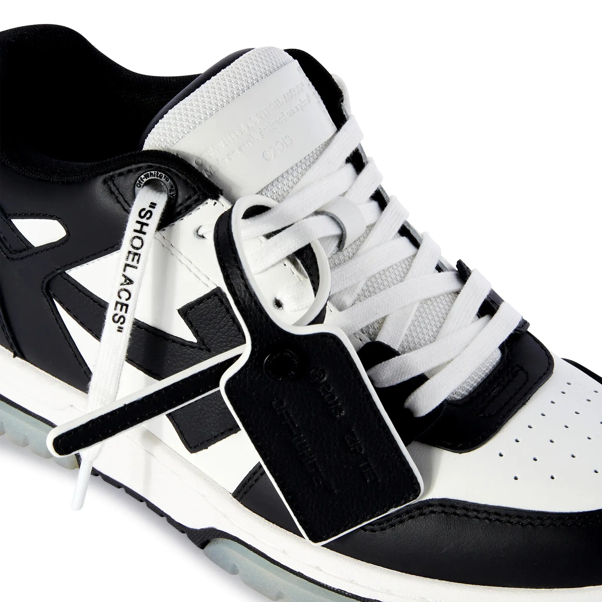 Off White Out Of Office Black White Sneakers