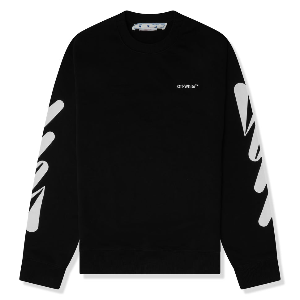 Off - White Wave Diagonal Slim Sweatshirt – Crepslocker - Versace Jeans  Couture long-sleeved denim shirt