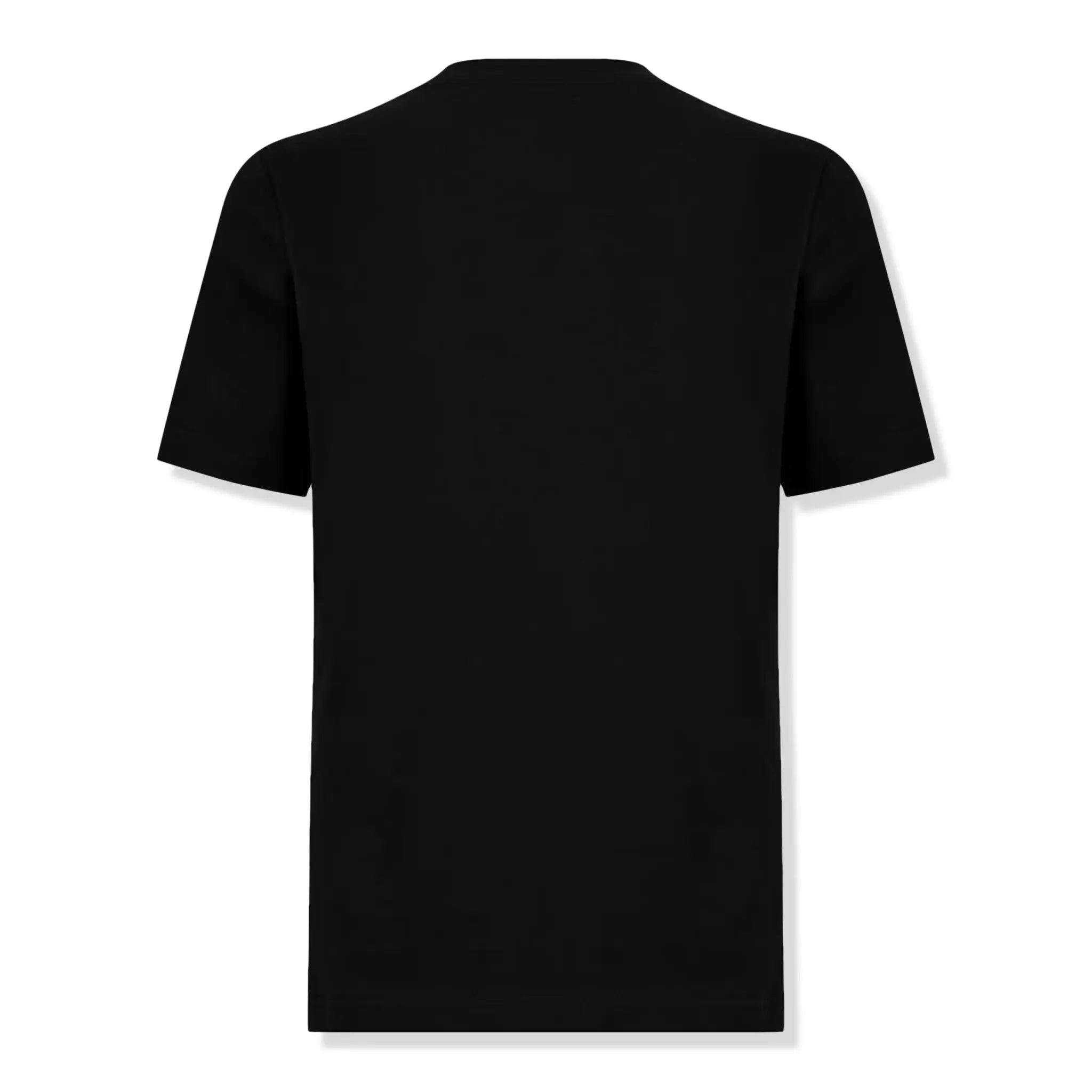 Back view of On Running Black Graphic T Shirt 1MD10540553