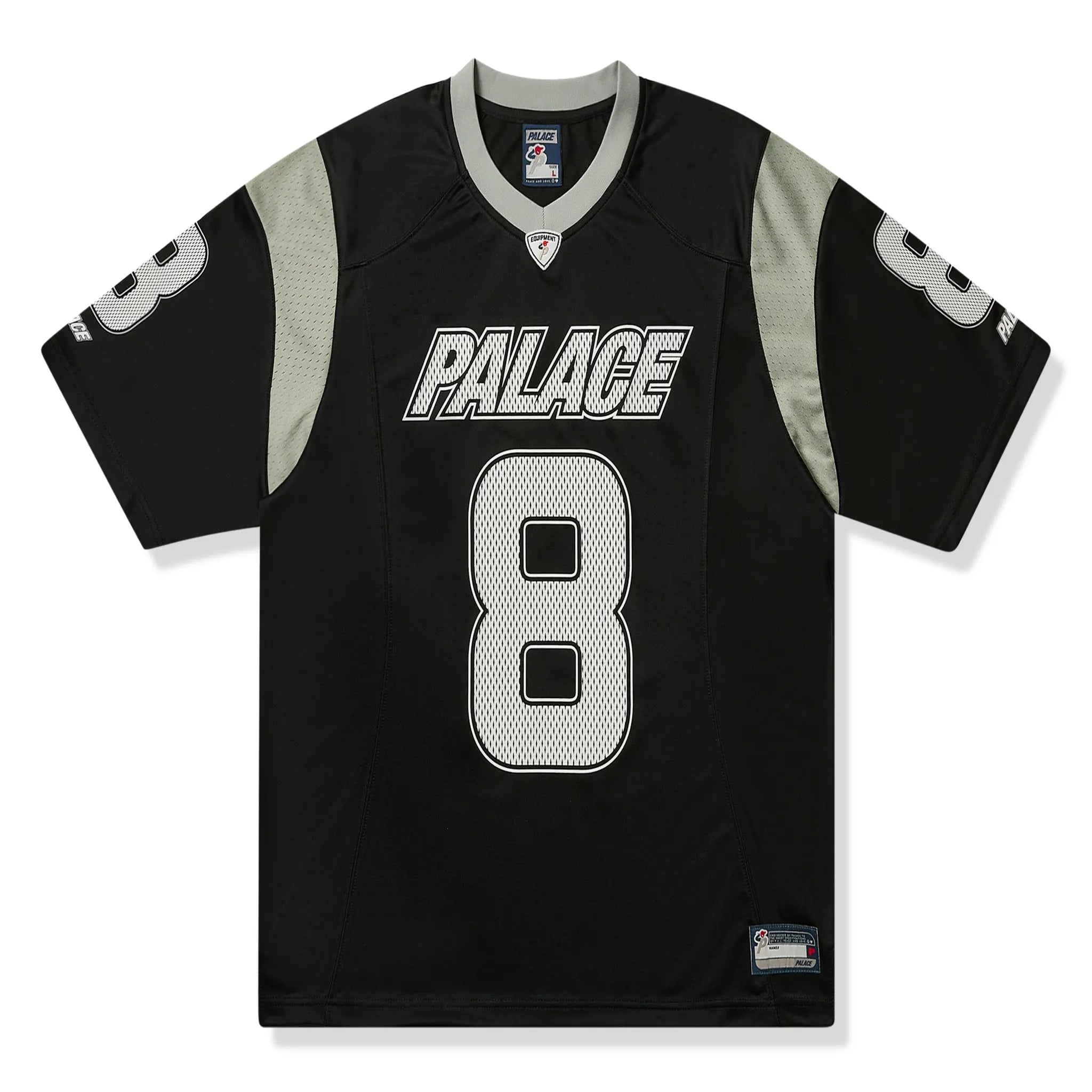 Front view of Palace Mesh Team Jersey Black P26ES003