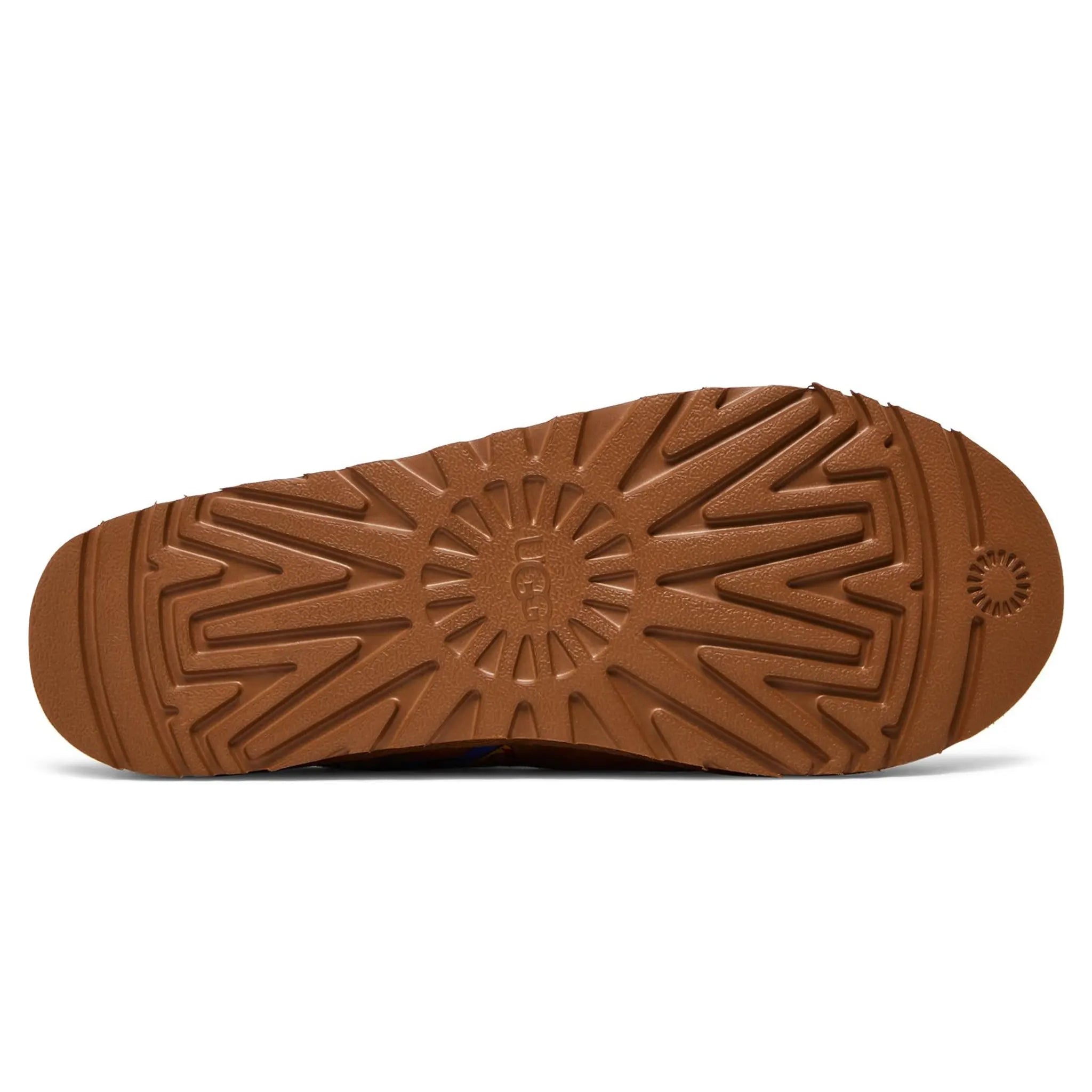 Sole view of Palace x UGG Tasman Chestnut Slippers 1157290-CHE
