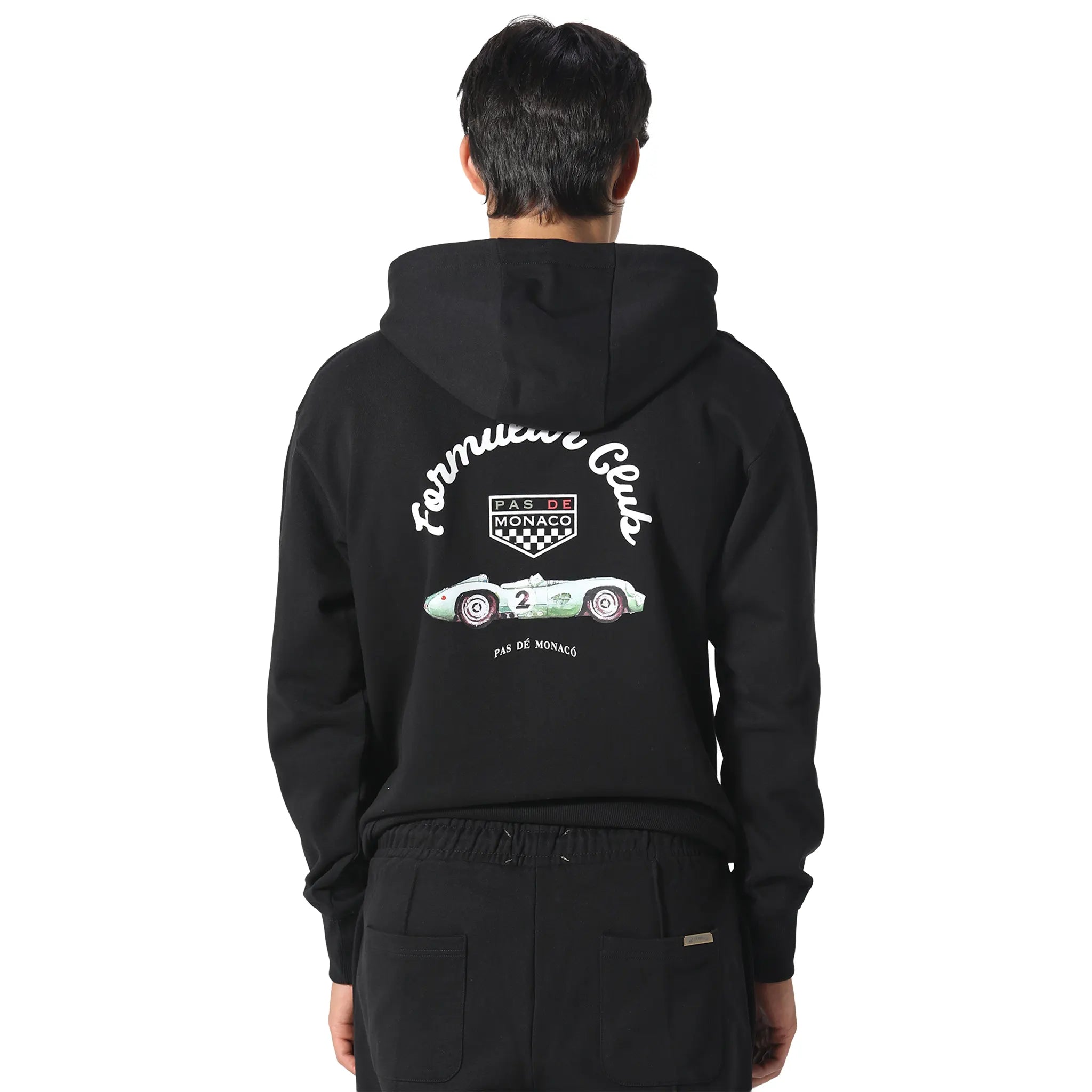 Pas De Monaco Formular Club Black Hoodie