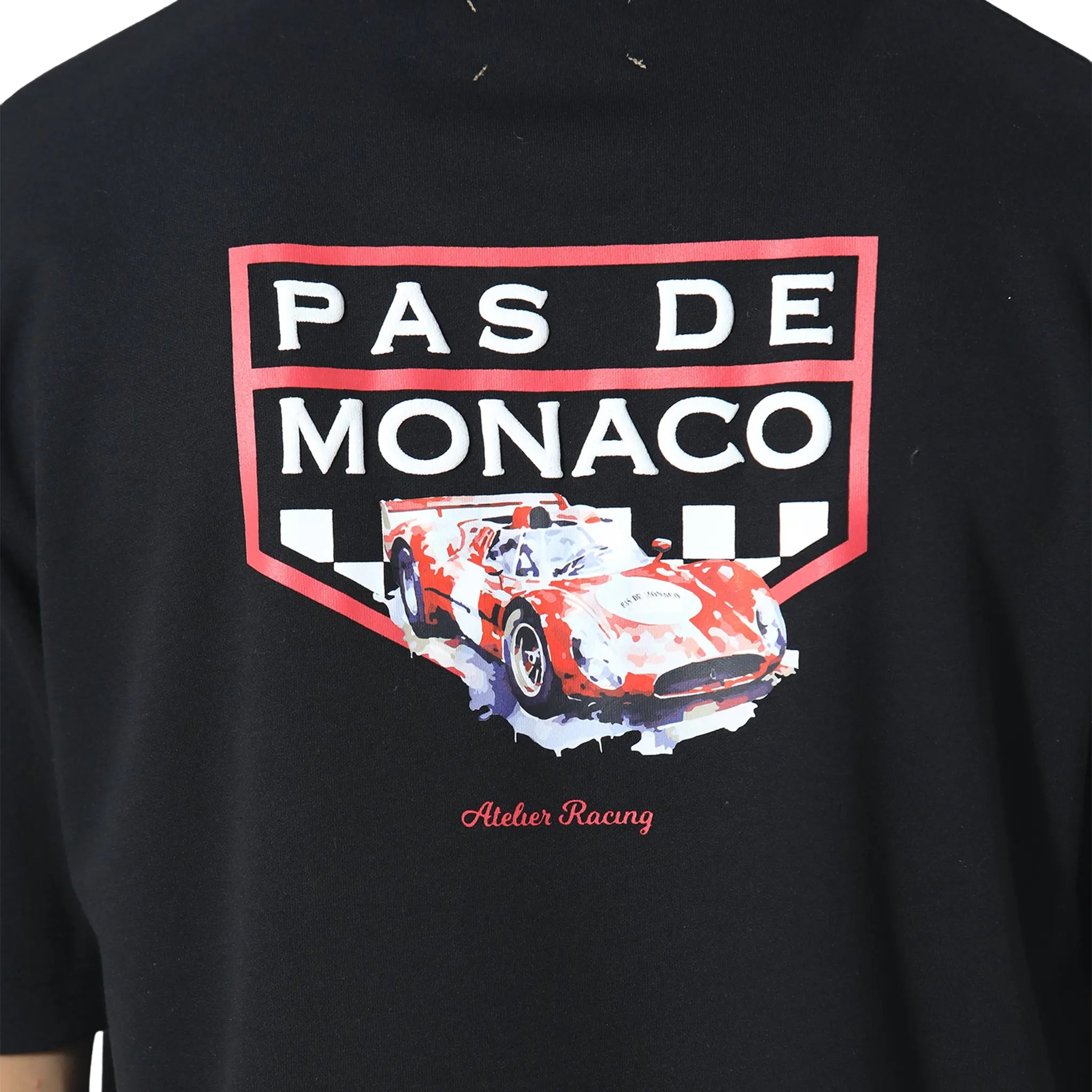 Detailed View of Pas De Monaco Victory Black T-Shirt 5060615212880
