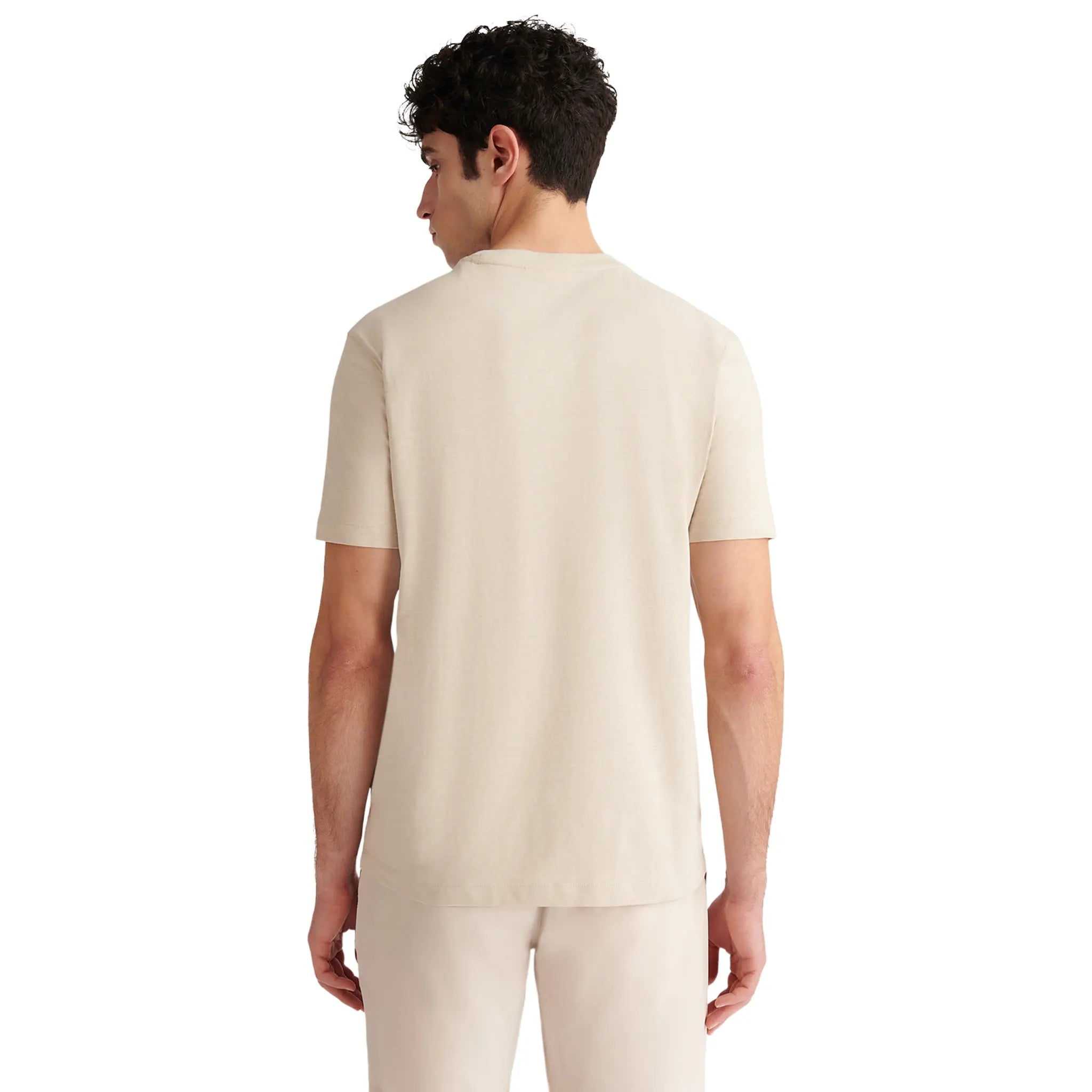 Back View of Peckham Rye Anita Slub Peyote T-Shirt