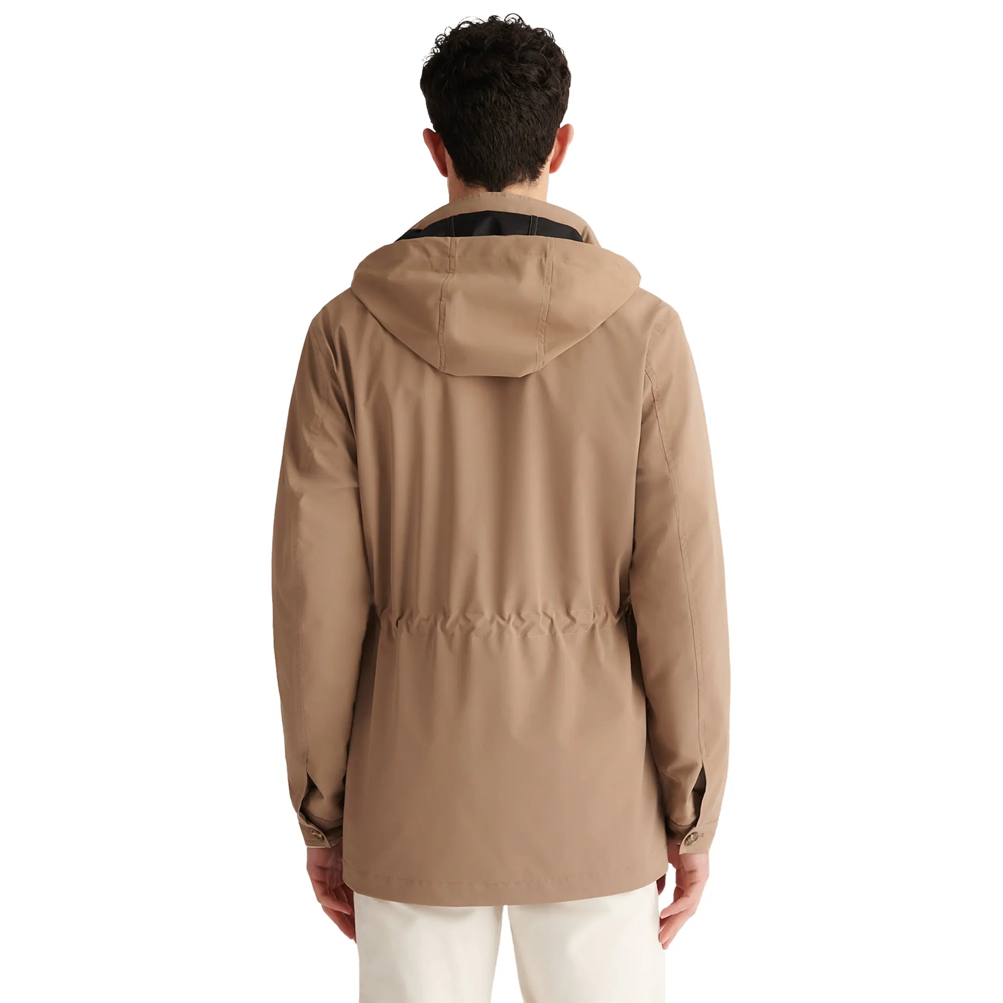 Back View of Peckham Rye The Explorer Safari Caribou Jacket 