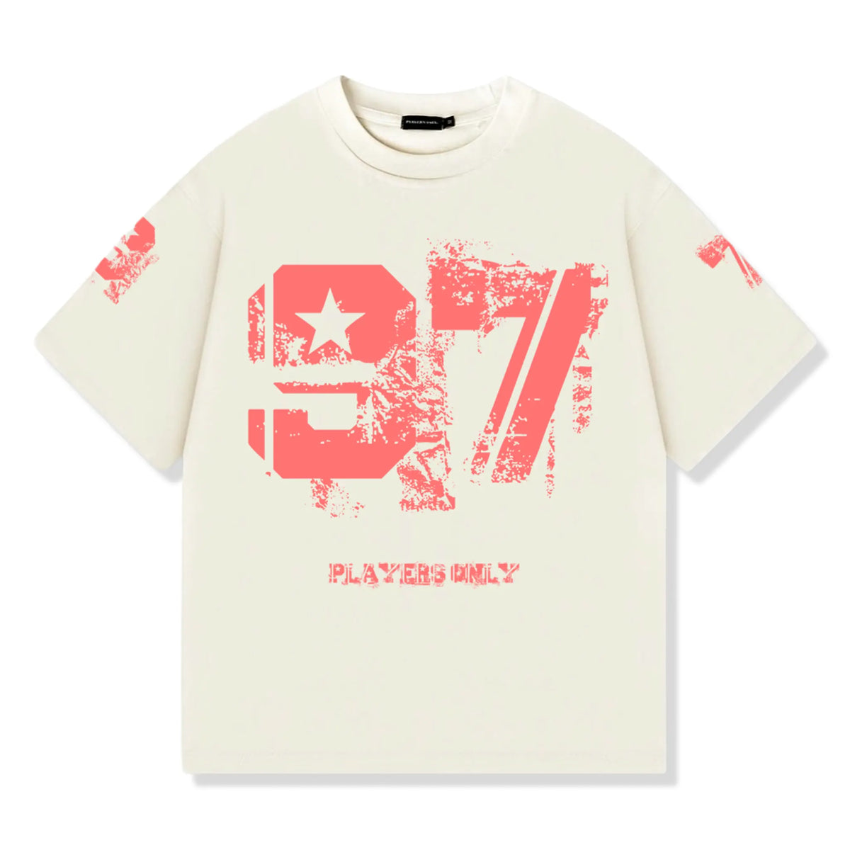 Players Only Distressed 97 Jersey T-Shirt | sku-56550395904386
