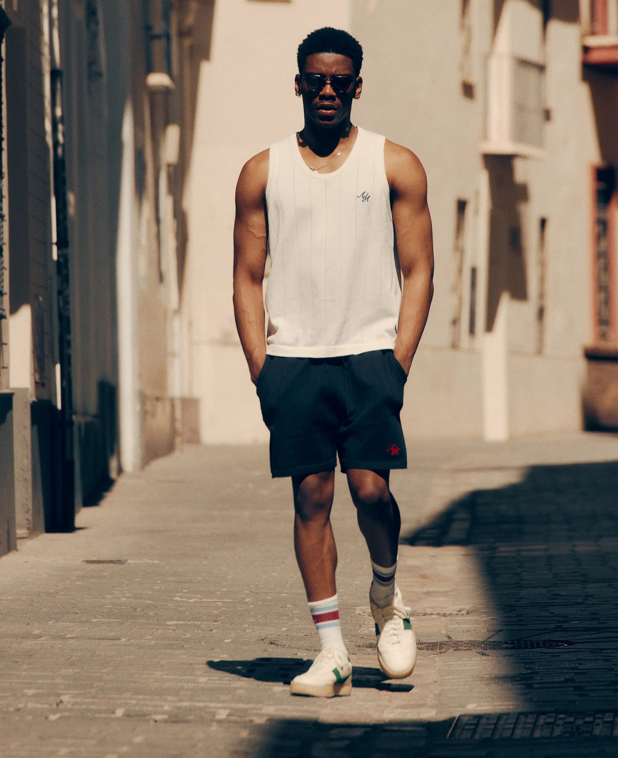 Alma De Ace Peta Knitted Cream Vest