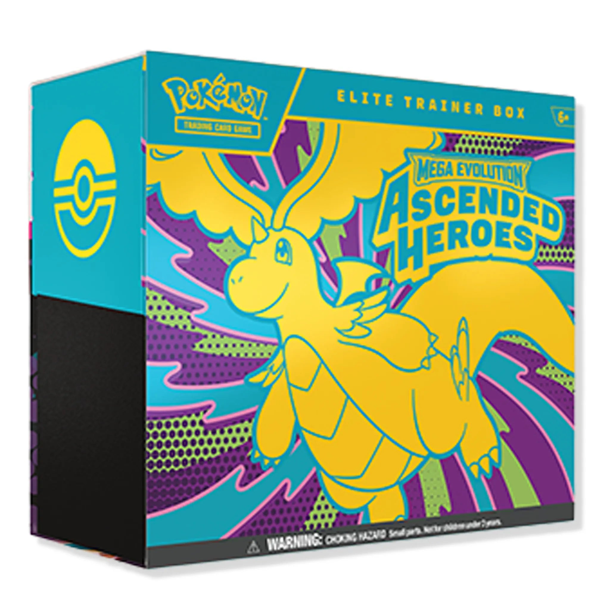 Front View of Pokémon Mega Evolution Ascended Heroes Elite Trainer Box (2026) 