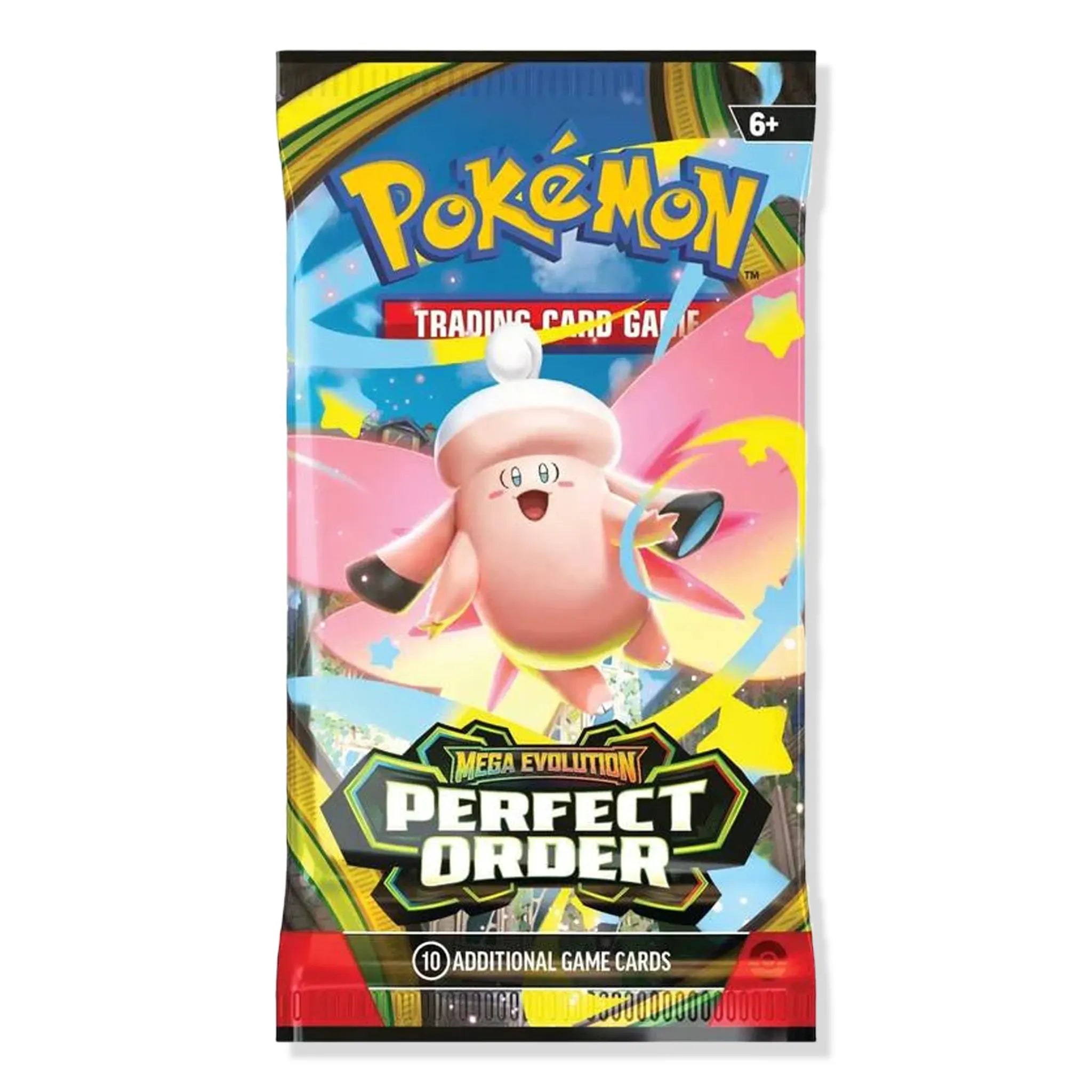 Card View of Pokémon Mega Evolution Perfect Order Booster Pack (Single)